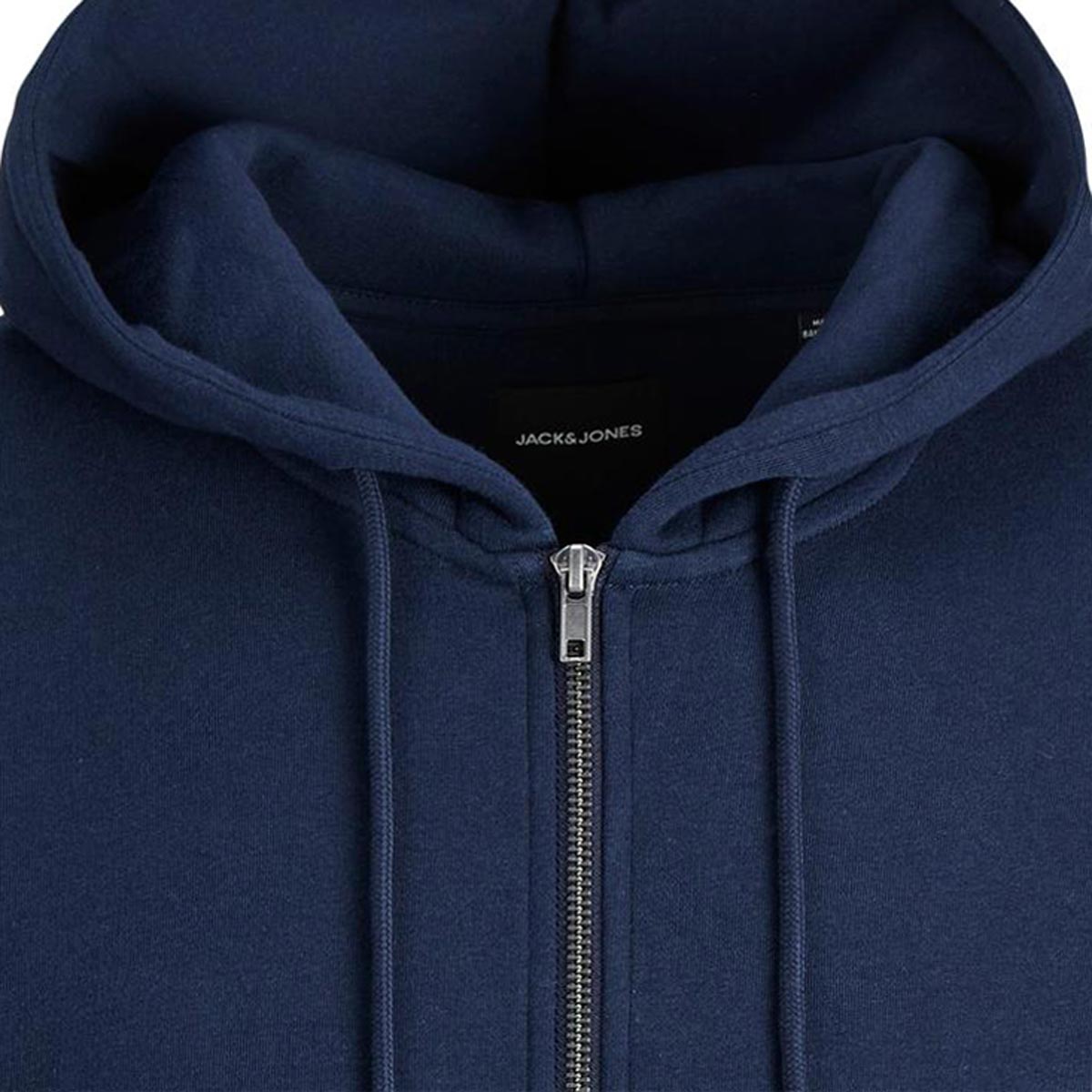 Jack&Jones Kapuzenjacke aus Baumwollmischung Farbe blau Größe: 3XL günstig online kaufen