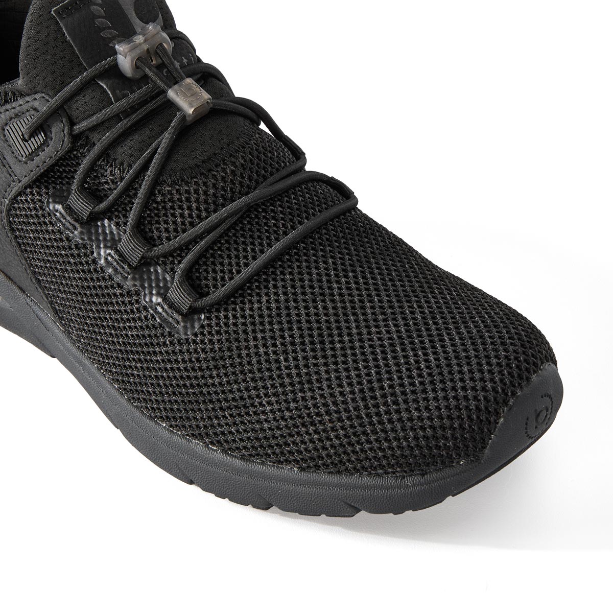 bugatti Sneaker mit elastischer Schnürung, leicht schwarz