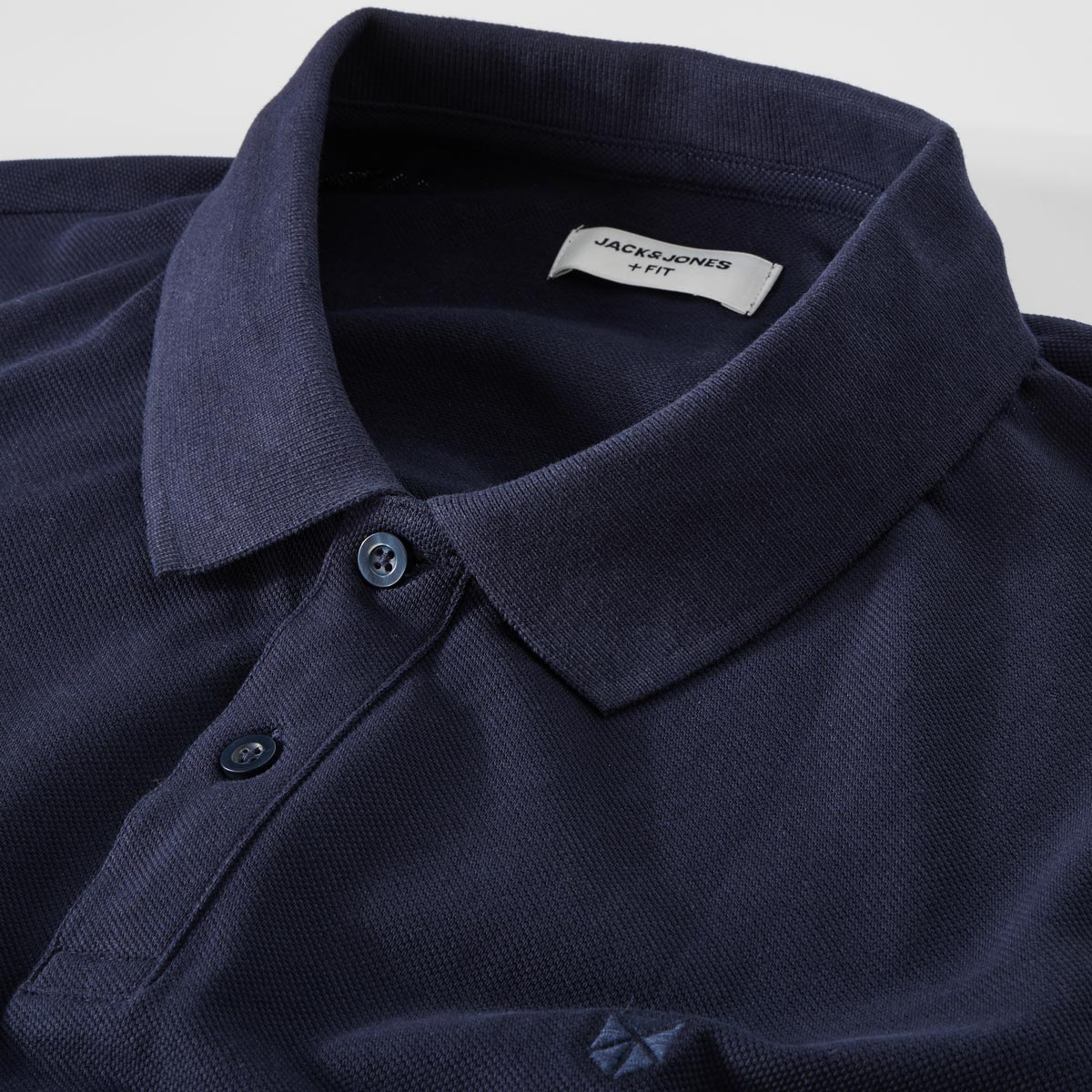 Jack&Jones Poloshirt aus Baumwolle marine
