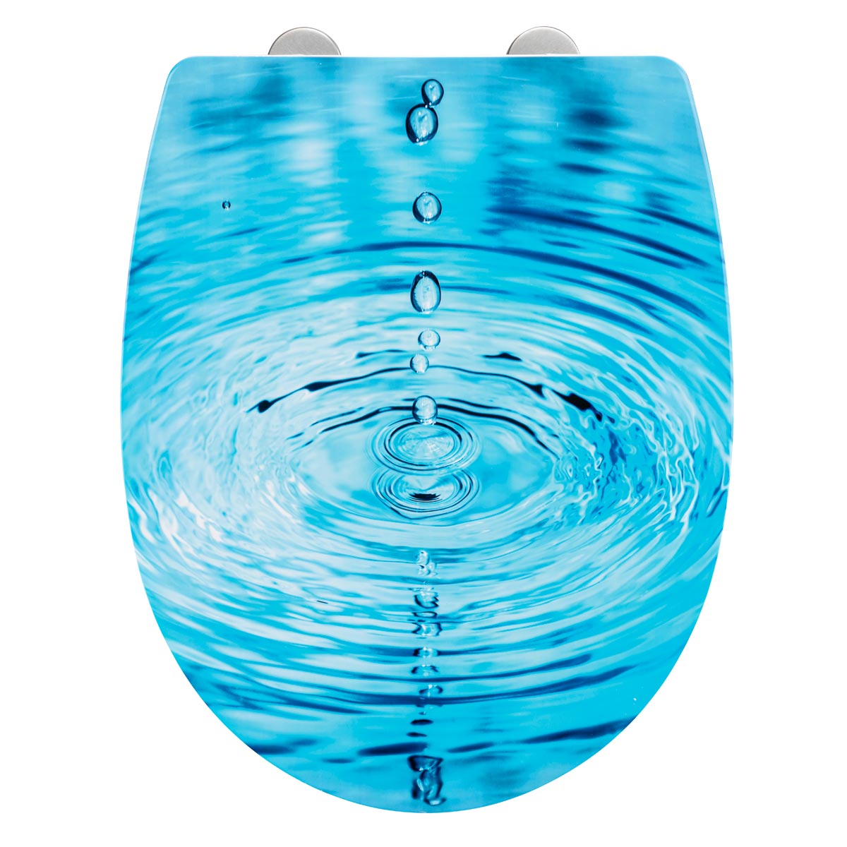 Extrabelastbarer WC-Sitz mit Absenkautomatik