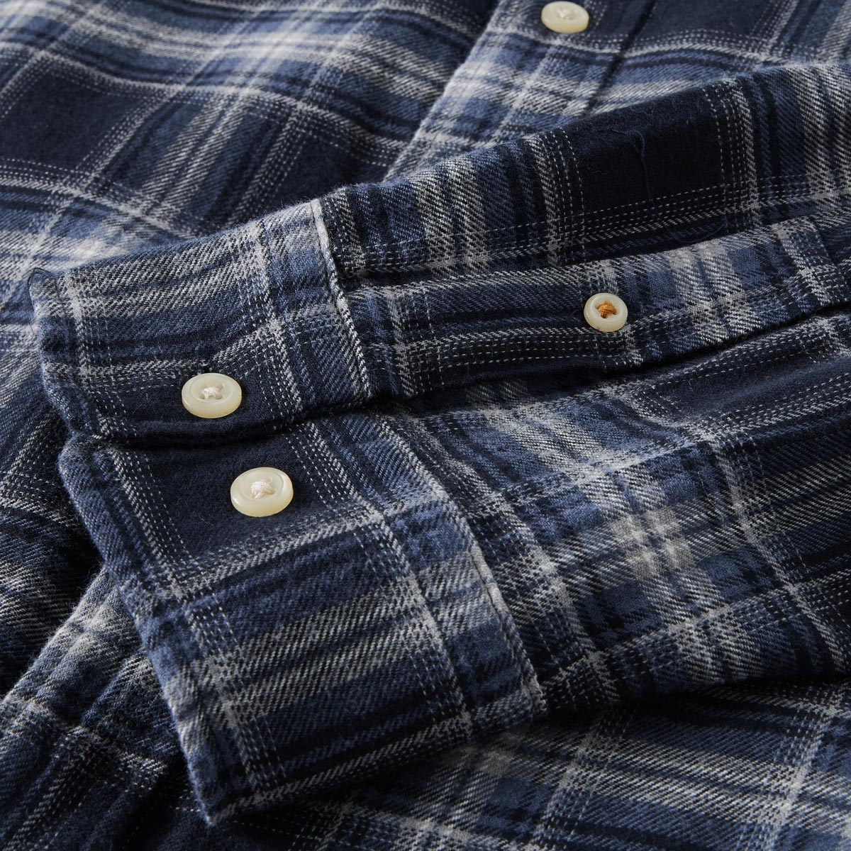 Jack&Jones Kariertes Flanellhemd blau