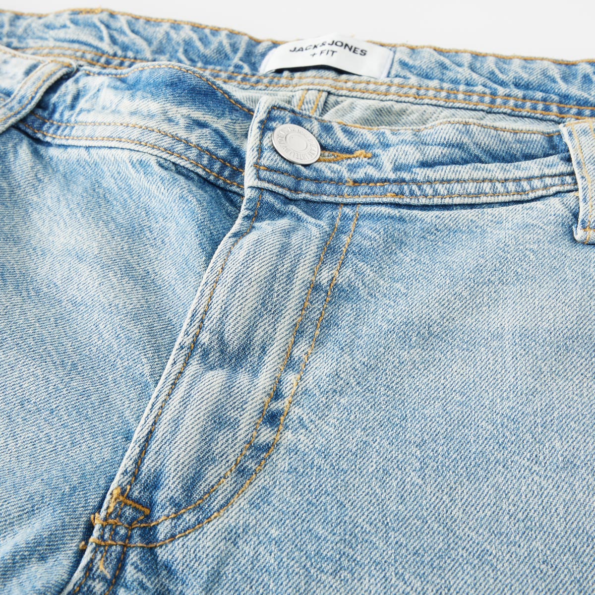 Jack&Jones 5-Pocket Jeans "Chris", Loose Fit jeansblau