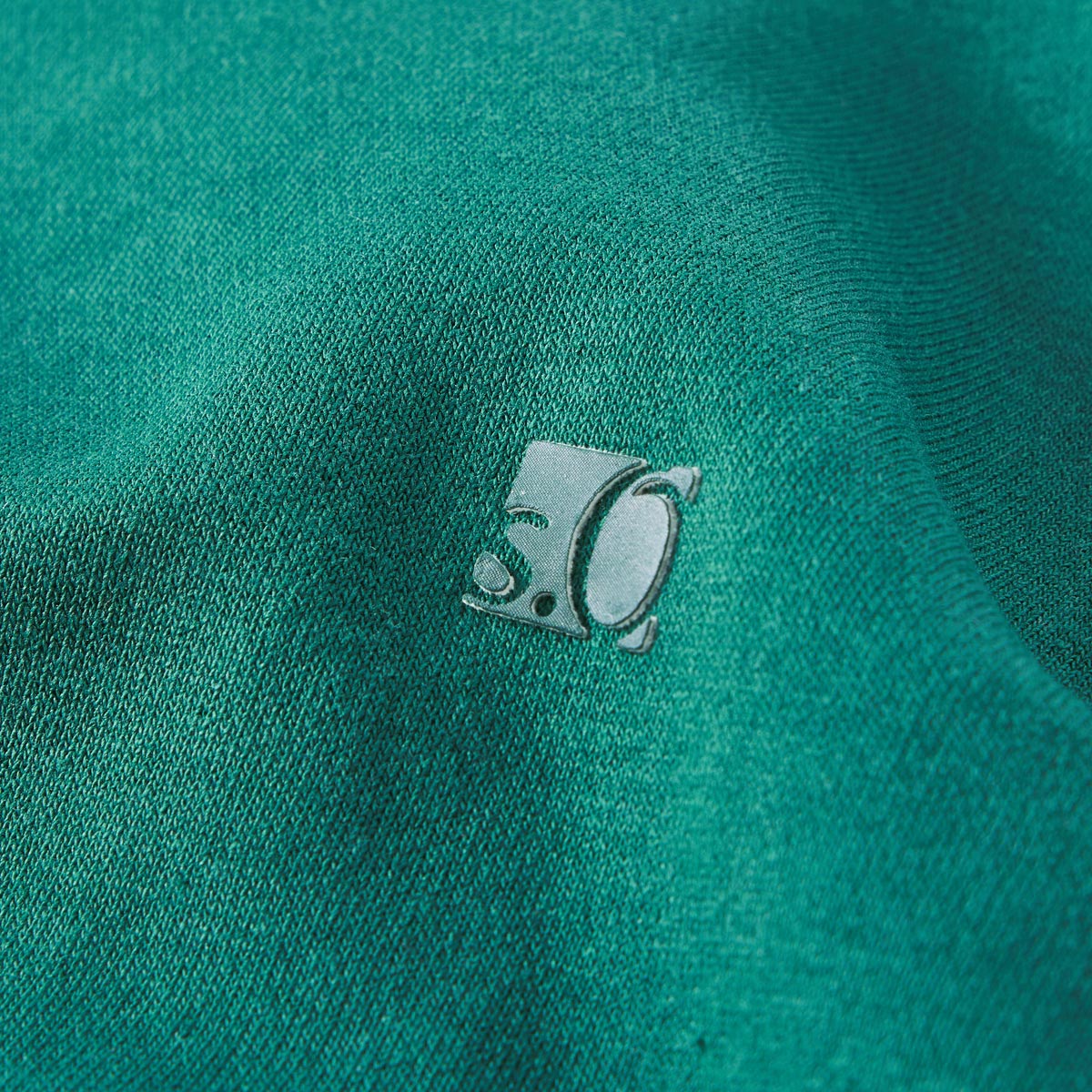 s.Oliver Sweatjacke aus Baumwoll-Mix dunkelgrün