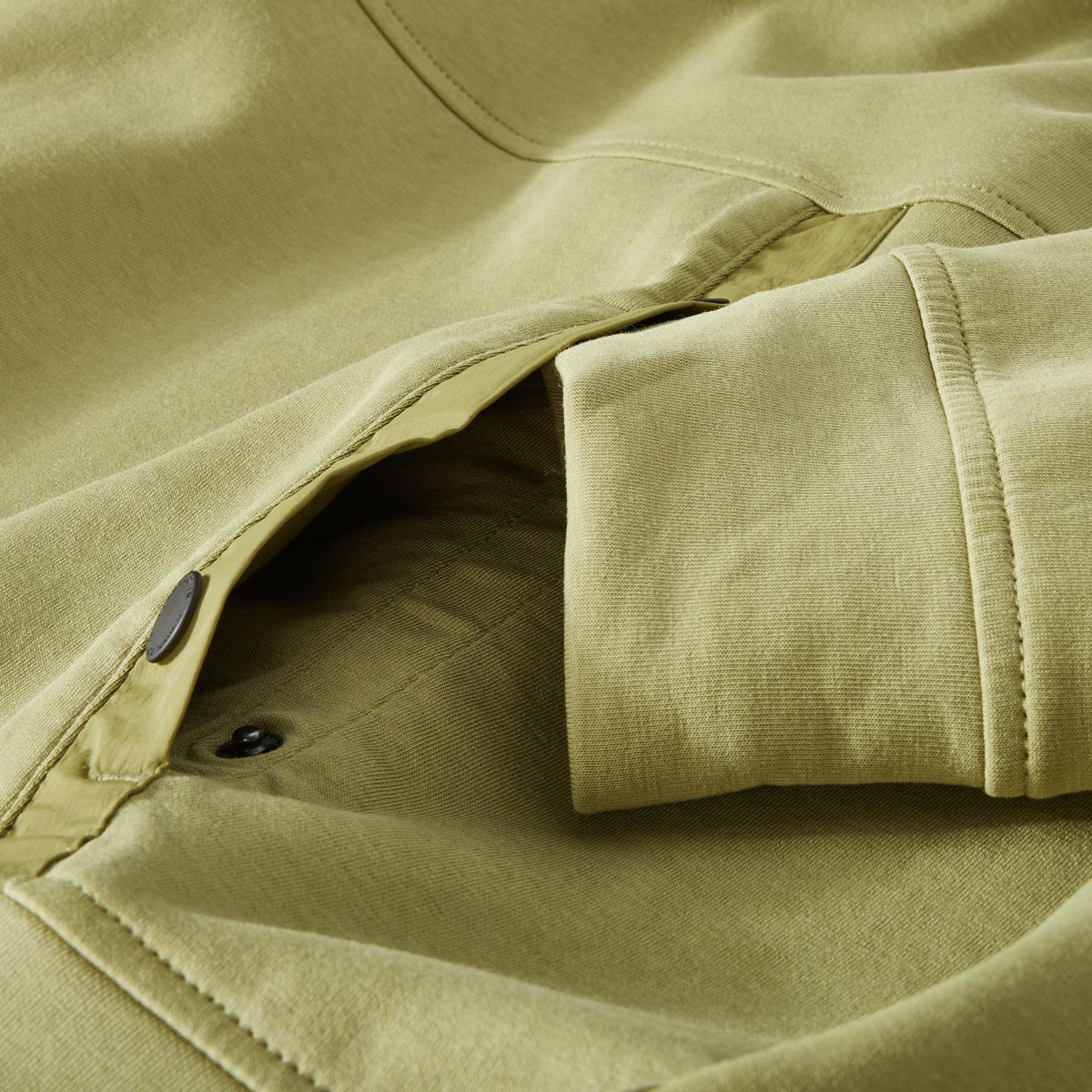 camel active Hoodie mit Stretch grün