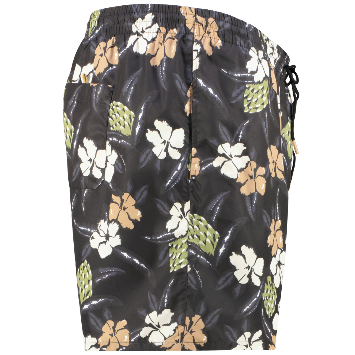 BOSS Badeshorts mit Taschen schwarz