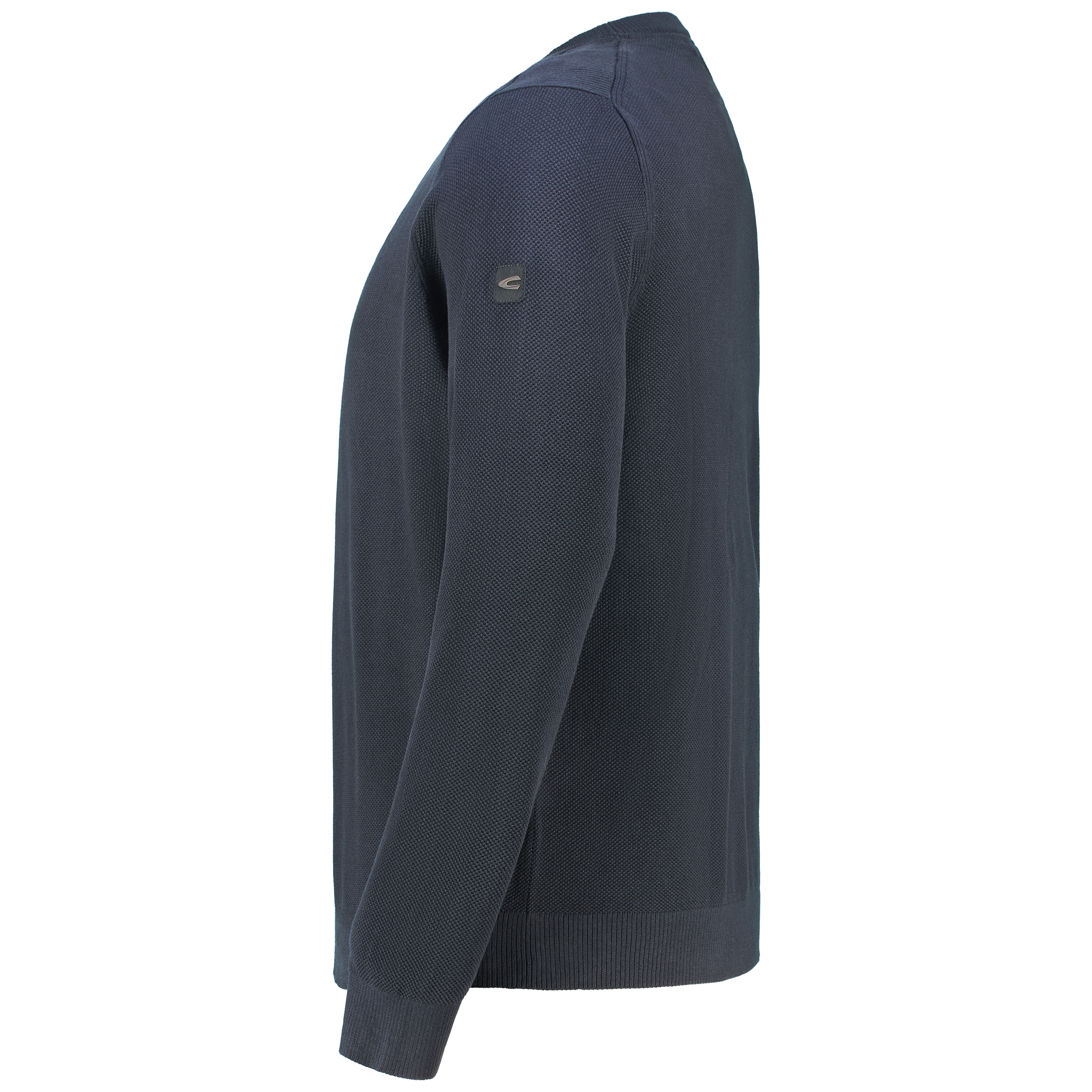 camel active Pullover mit Struktur Farbe dunkelblau Größe: 3XL günstig online kaufen