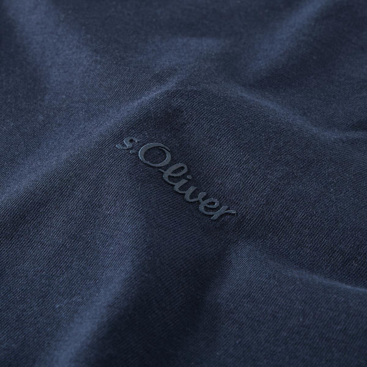 s.Oliver T-Shirt aus Baumwolle blau