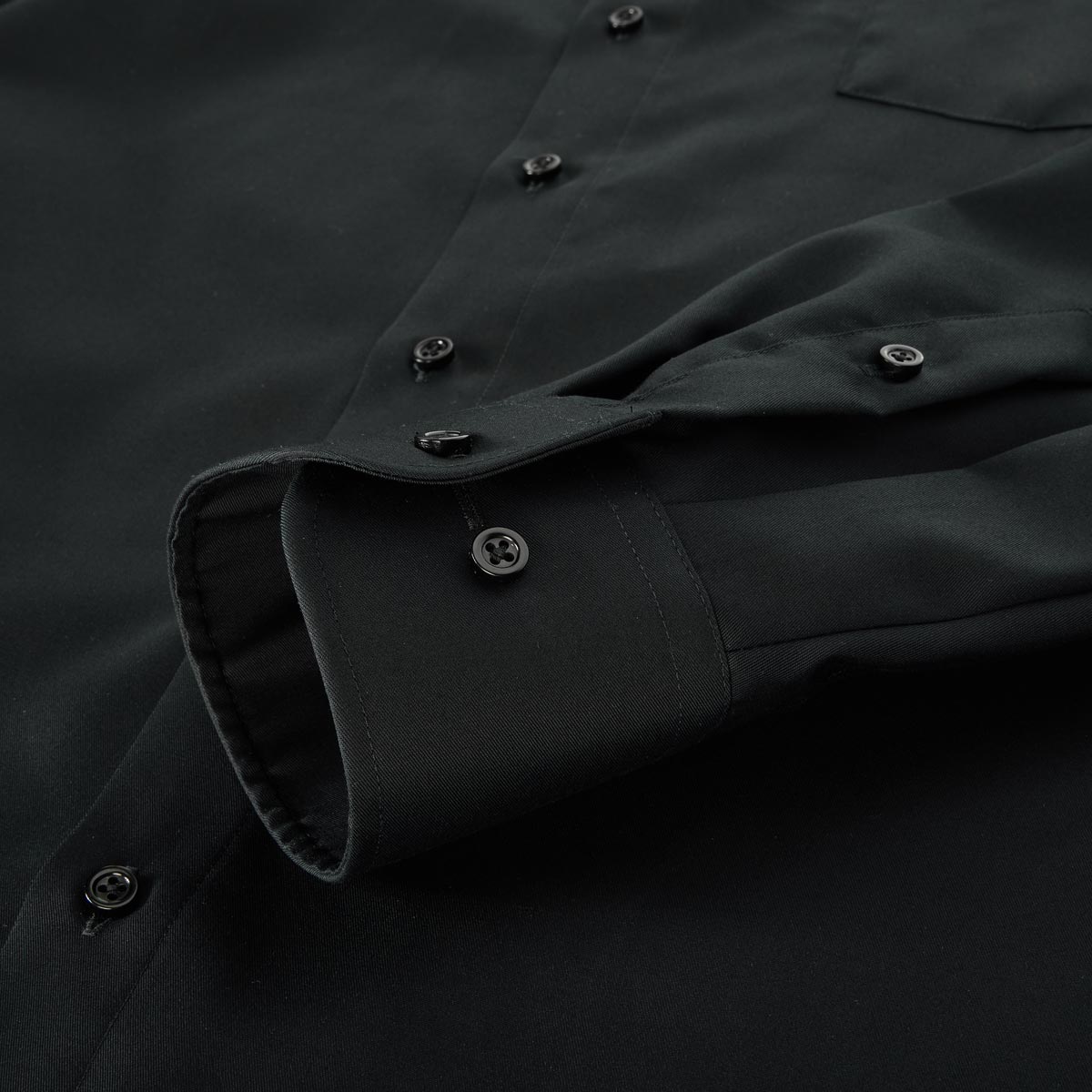 CASA MODA Businesshemd aus Baumwolle schwarz