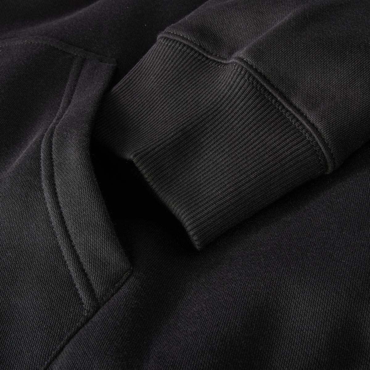 Tommy Hilfiger Hoodie mit Label-Stickerei schwarz