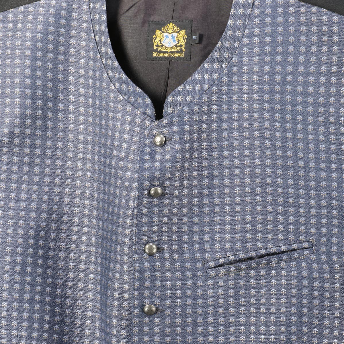 Hammerschmid Trachtenweste blau