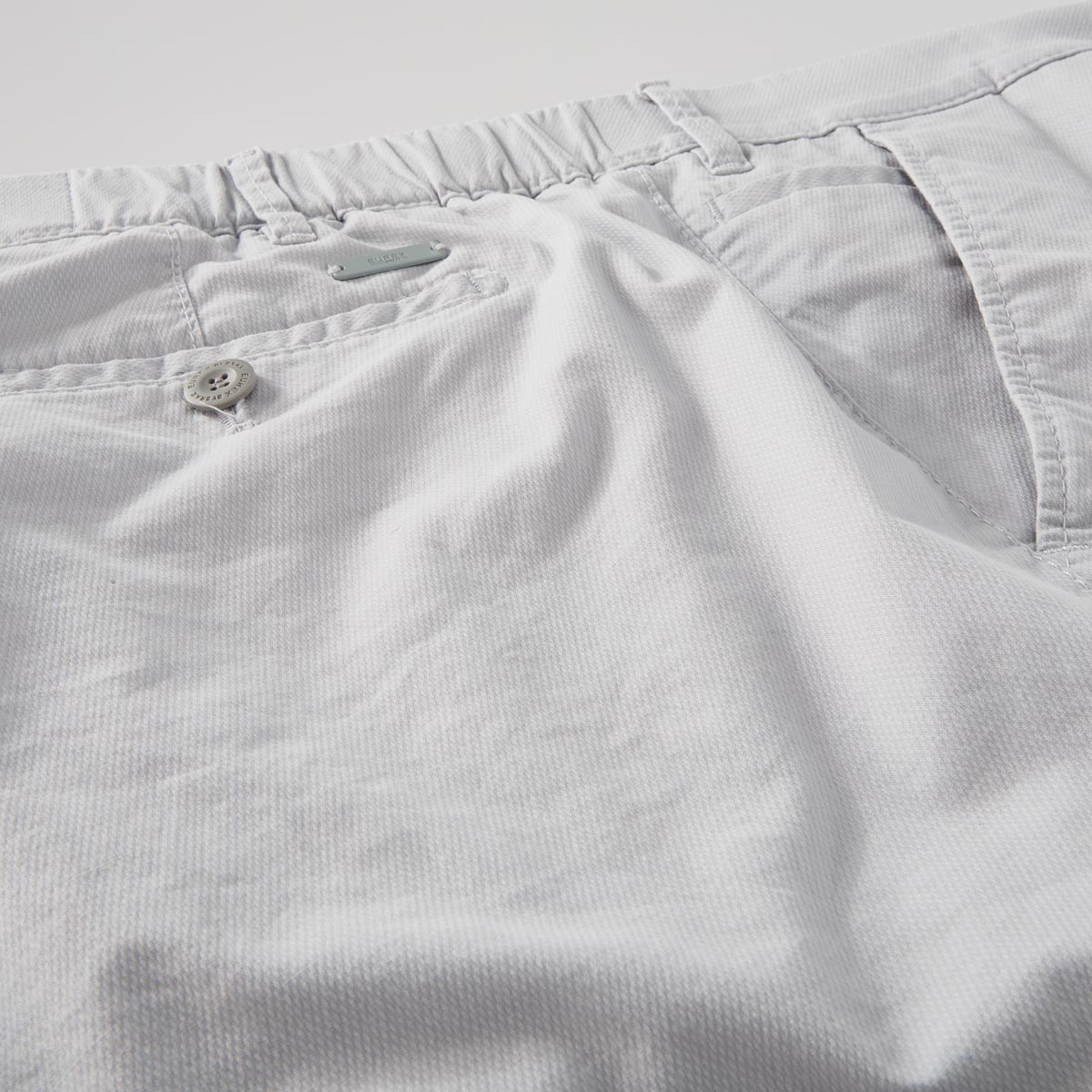 Eurex by Brax Stretch-Chino "Joe", Tapered Fit hellgrau