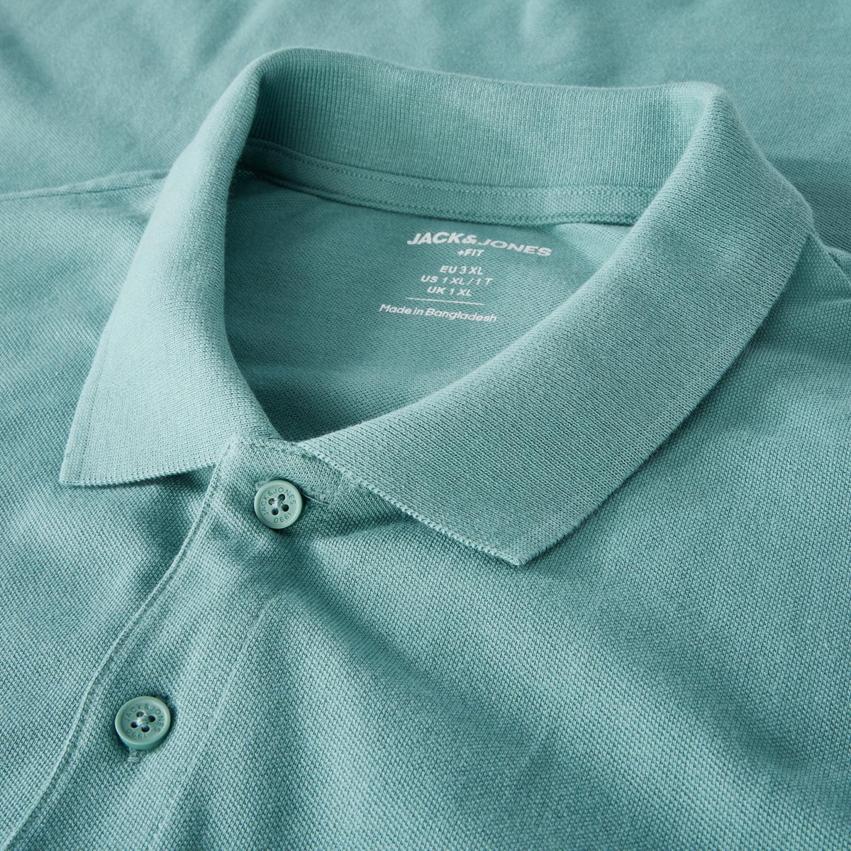 Jack&Jones Poloshirt mit Label-Print mint