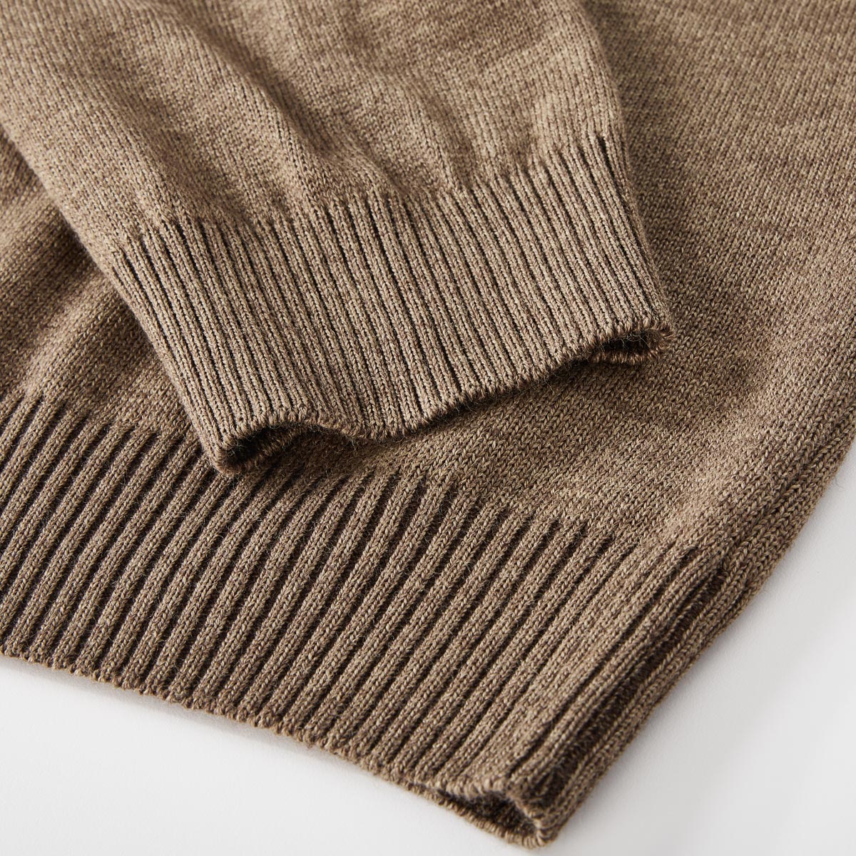 Hajo Pullover aus Wolle, kratzfrei grau