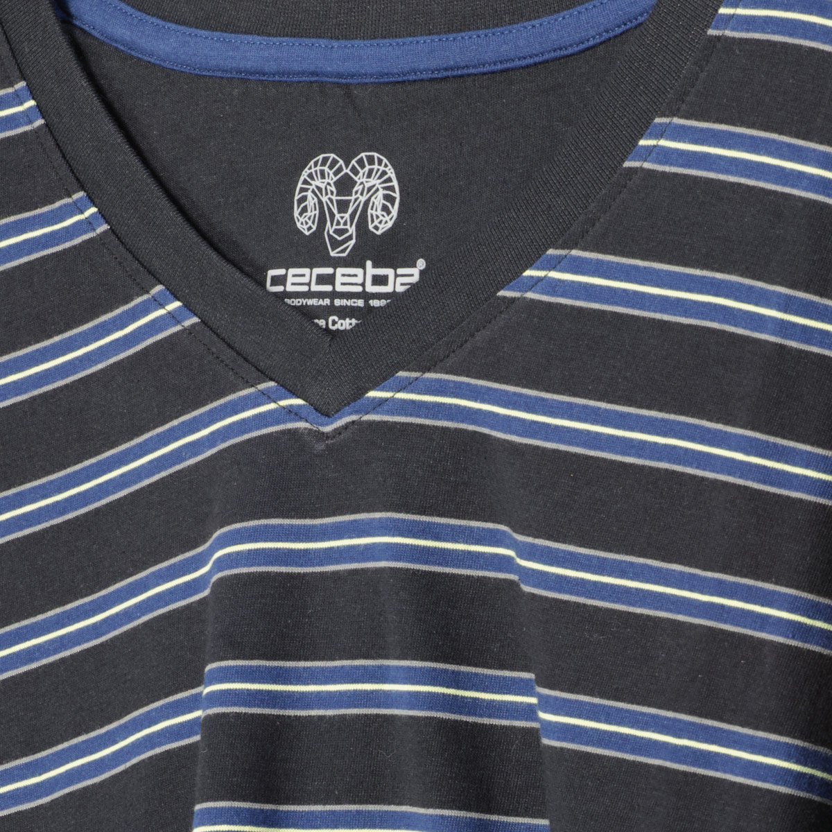 Ceceba Schlafanzug aus Baumwolljersey schwarz