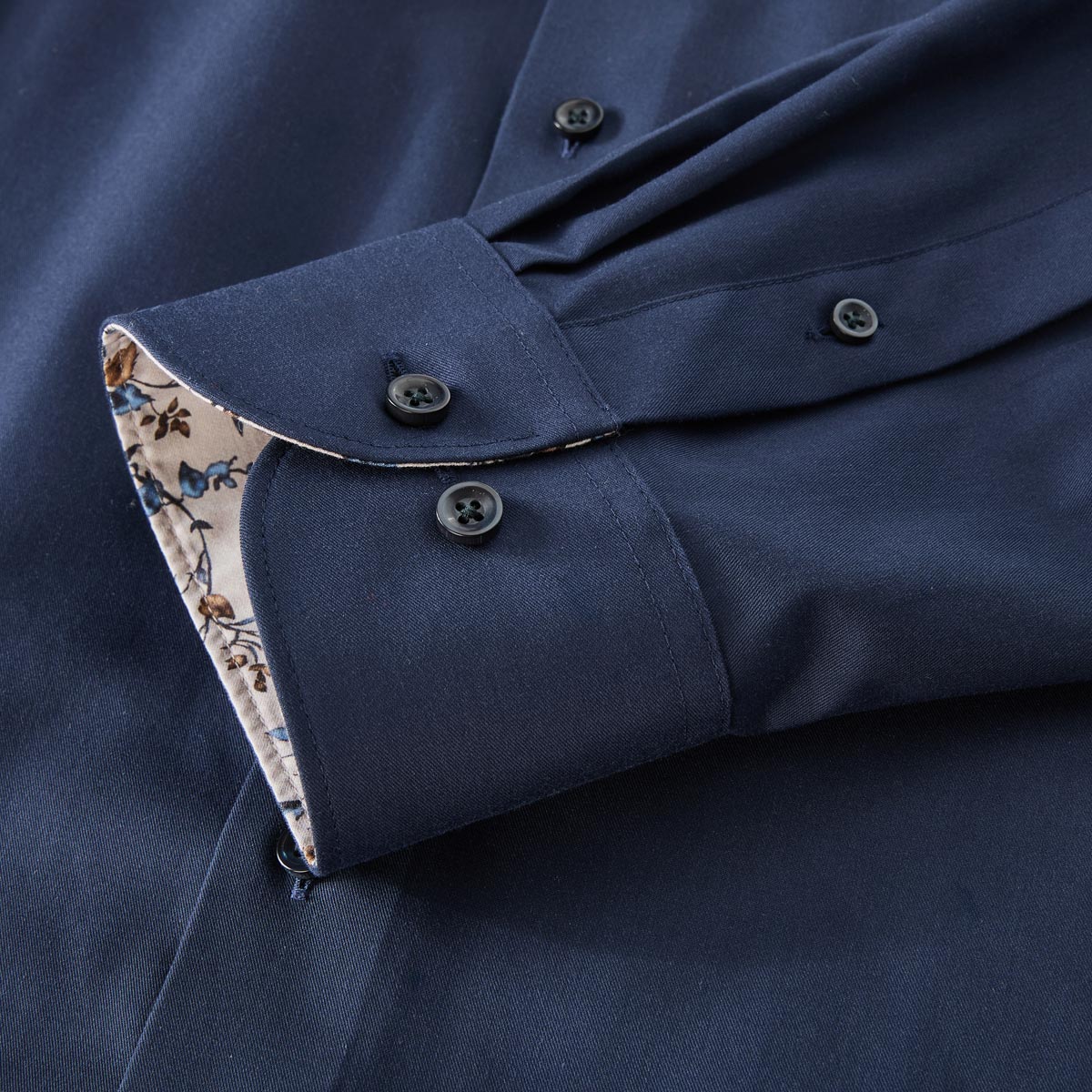Olymp Businesshemd, bügelfrei jeansblau