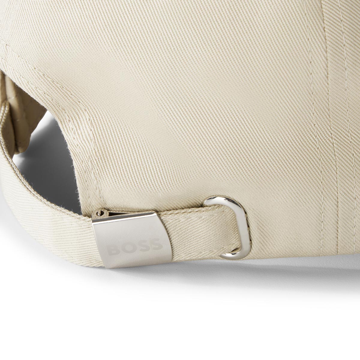 BOSS Cap mit Logo-Print beige