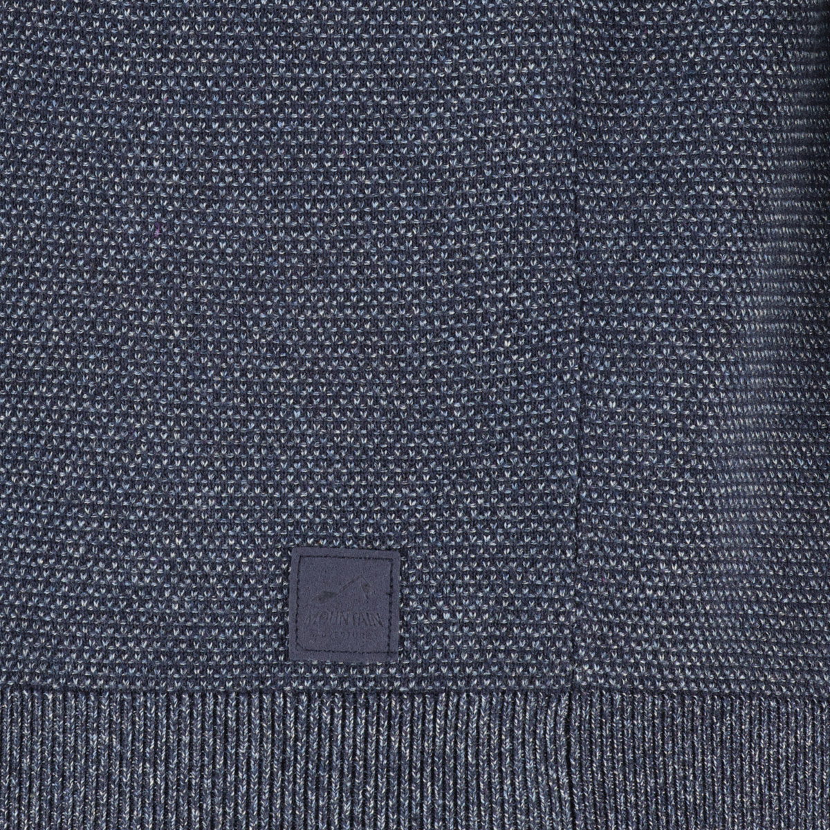 CASA MODA Strickjacke aus Baumwolle blau
