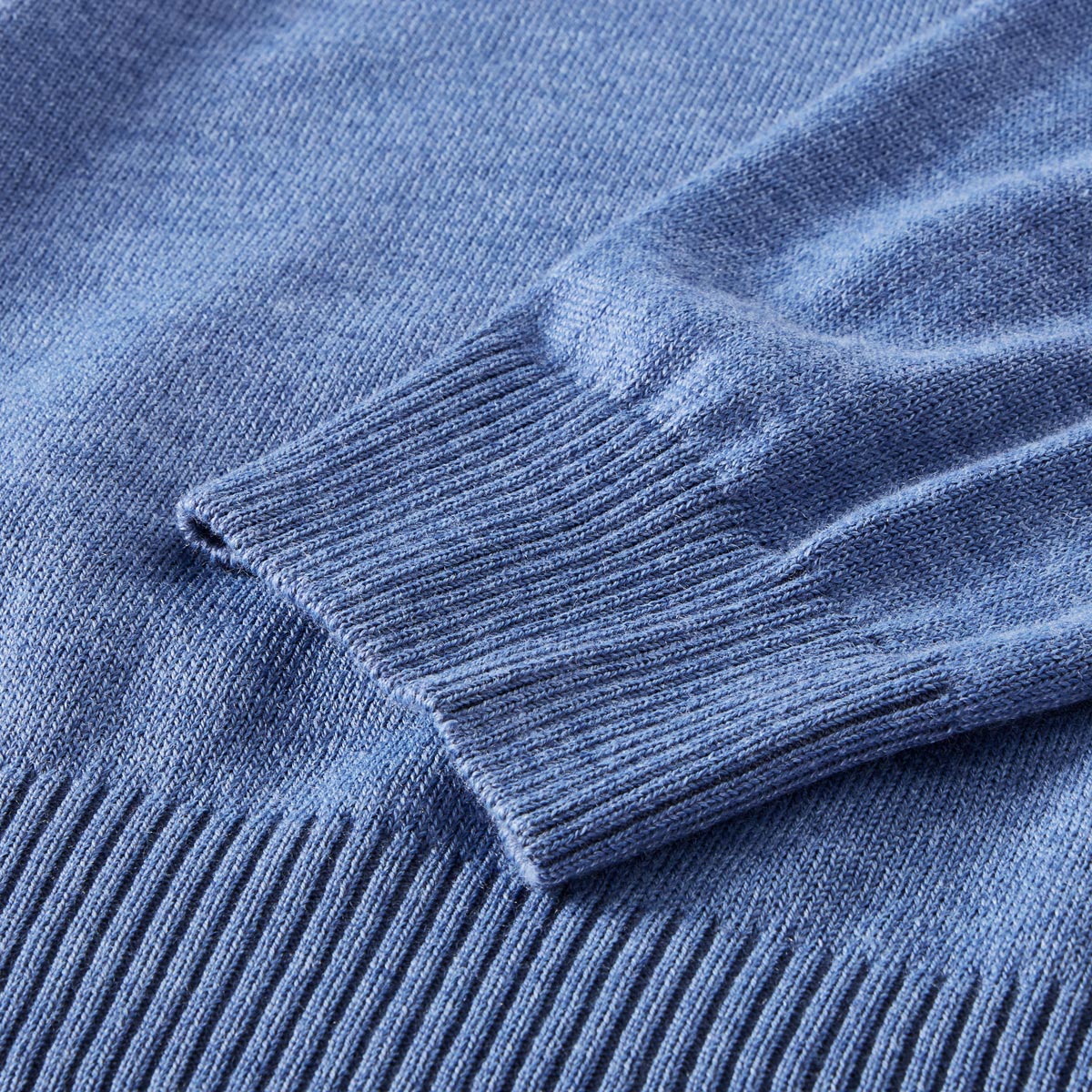 Hajo Feinstrickpullover "Smart Relaxx", hautsympathisch blau