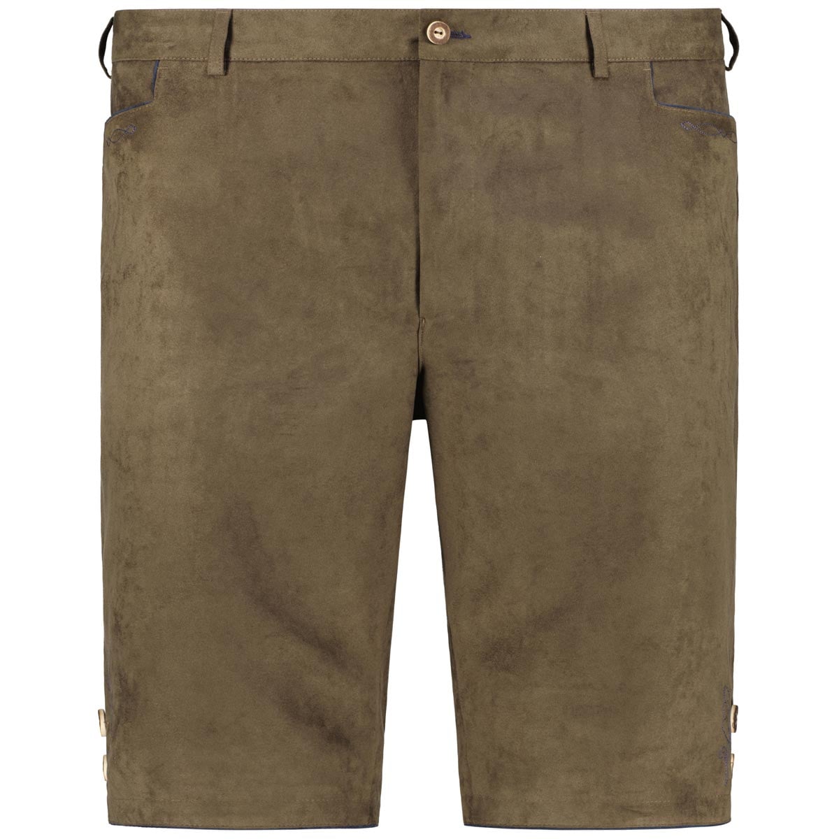 Weis Lederhose in Velours-Optik braun Weis Lederhose in Velours-Optik braun