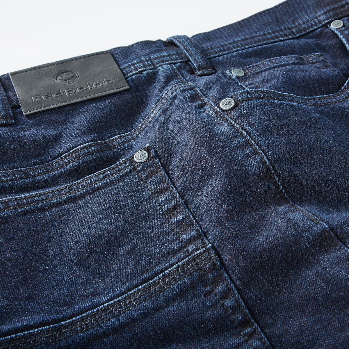 Redpoint Thermo-Jeans "Langley", Regular Fit mittelblau