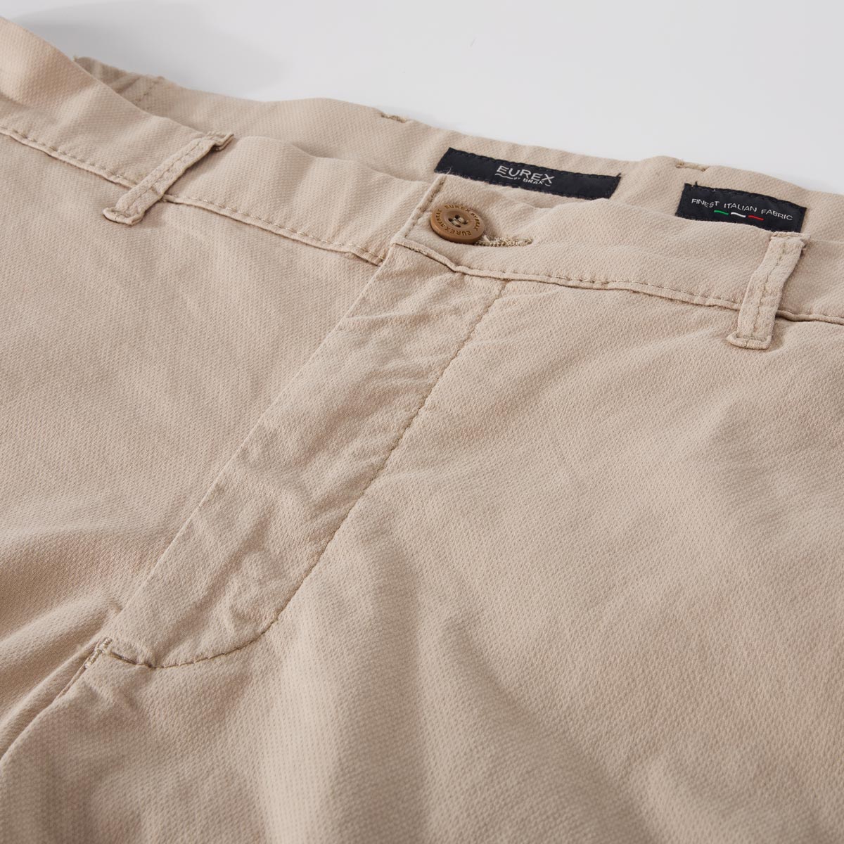 Eurex by Brax Stretch-Chino "Joe", Tapered Fit sand