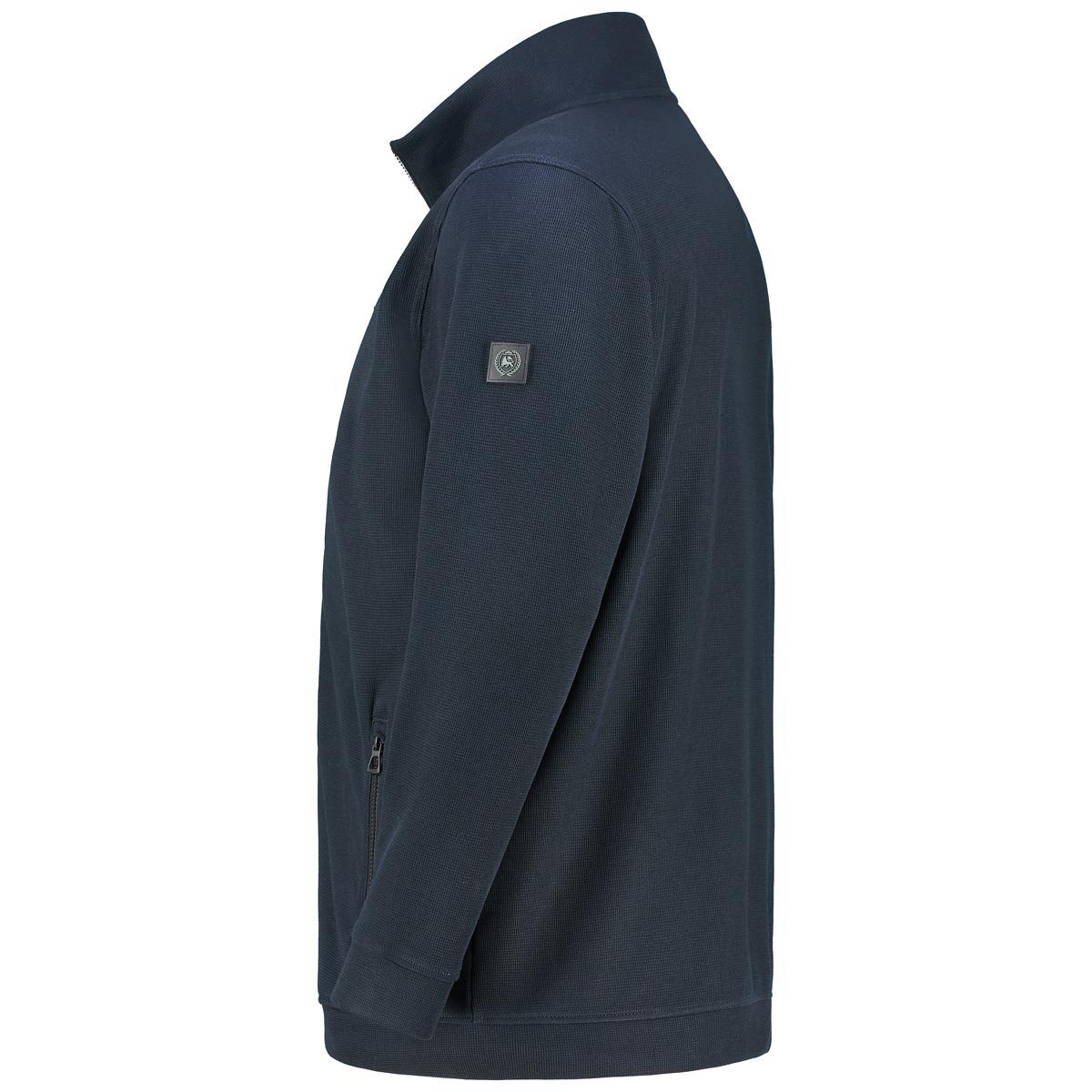 Lerros Sweatjacke aus Baumwolle blau