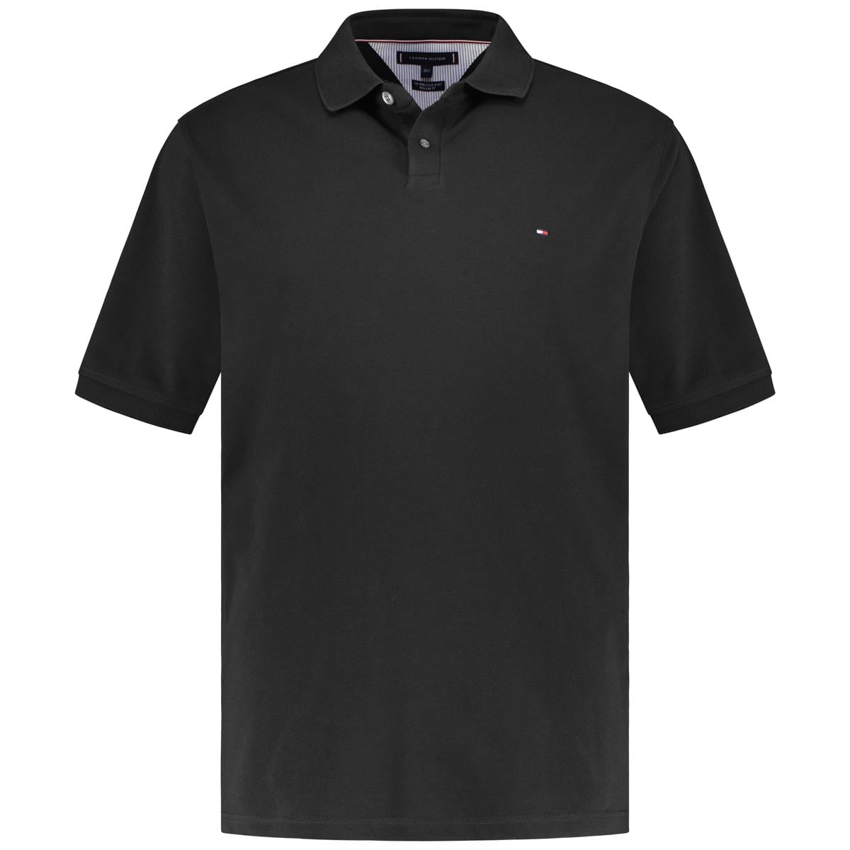 Tommy Hilfiger Poloshirt mit Elasthan Farbe schwarz Größe: 4XL günstig online kaufen