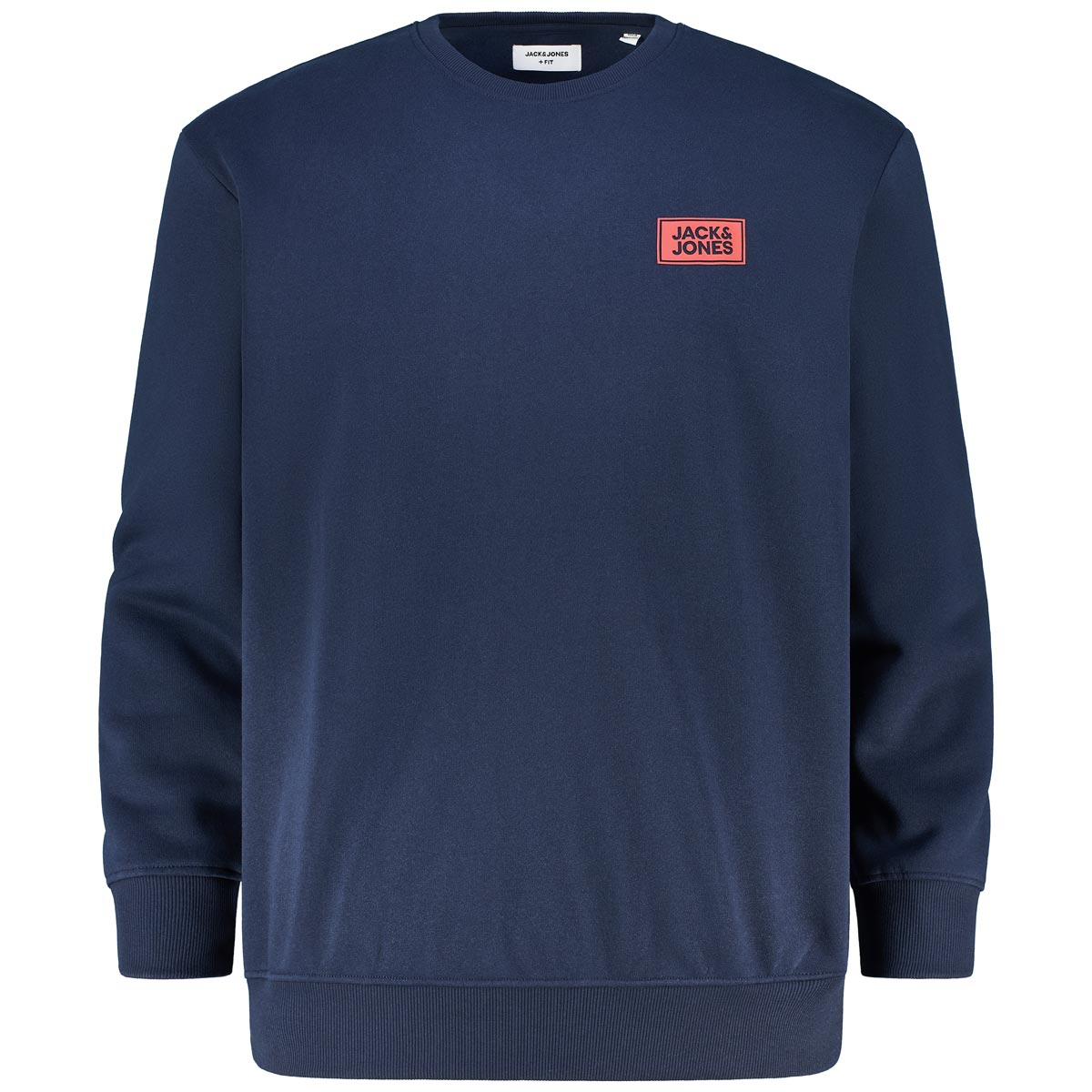 Sweatshirt mit Label-Print