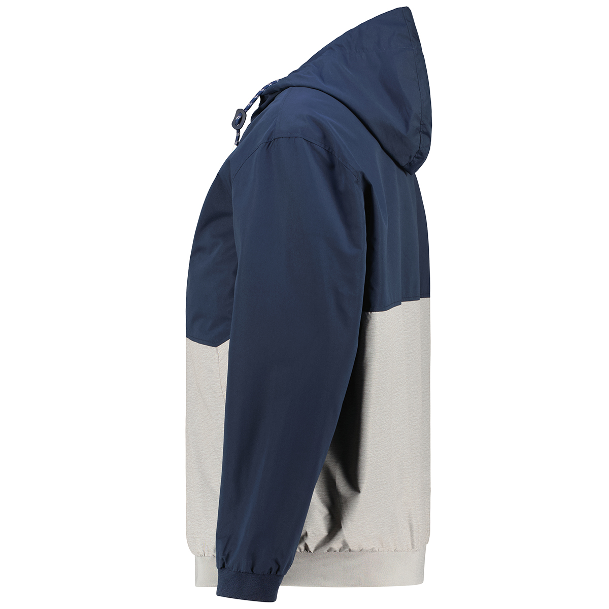 Jack&Jones Freizeitjacke, wasserabweisend blau/grau