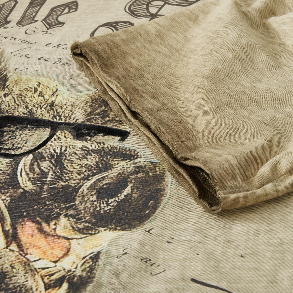 Pfundskerl T-Shirt aus Biobaumwolle hellbraun