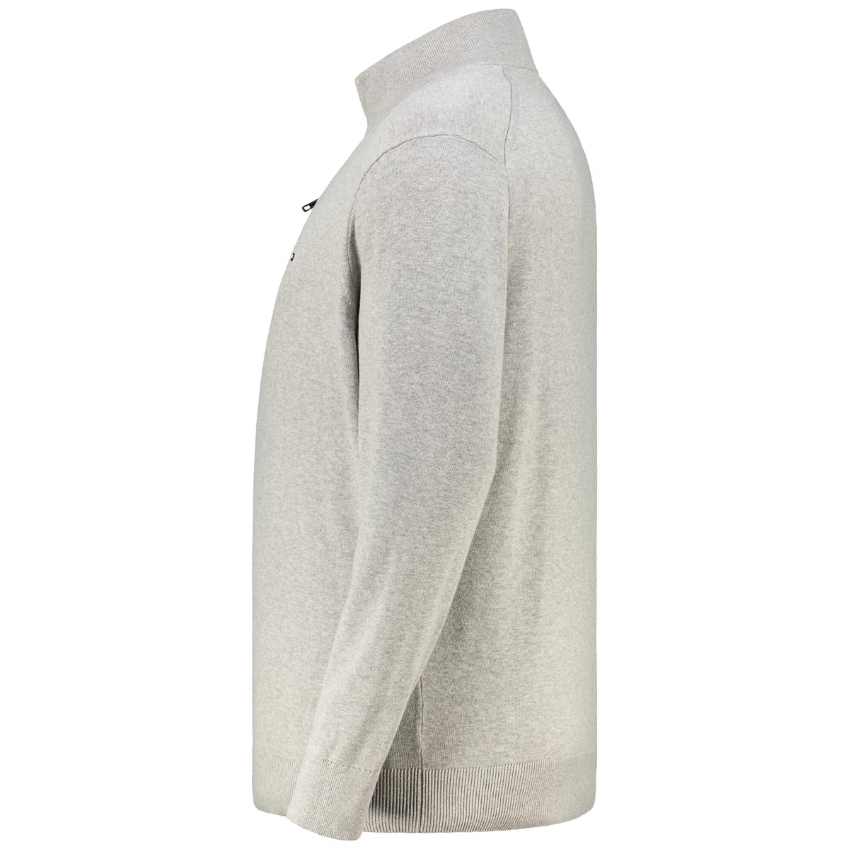 Tommy Hilfiger Troyer mit Kaschmir grau