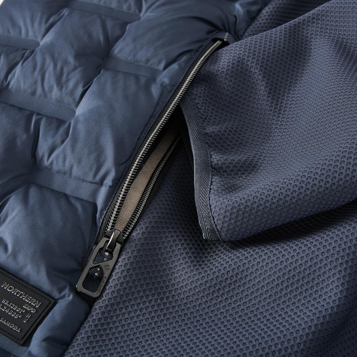 CASA MODA Steppjacke, wind- und wasserabweisend dunkelblau
