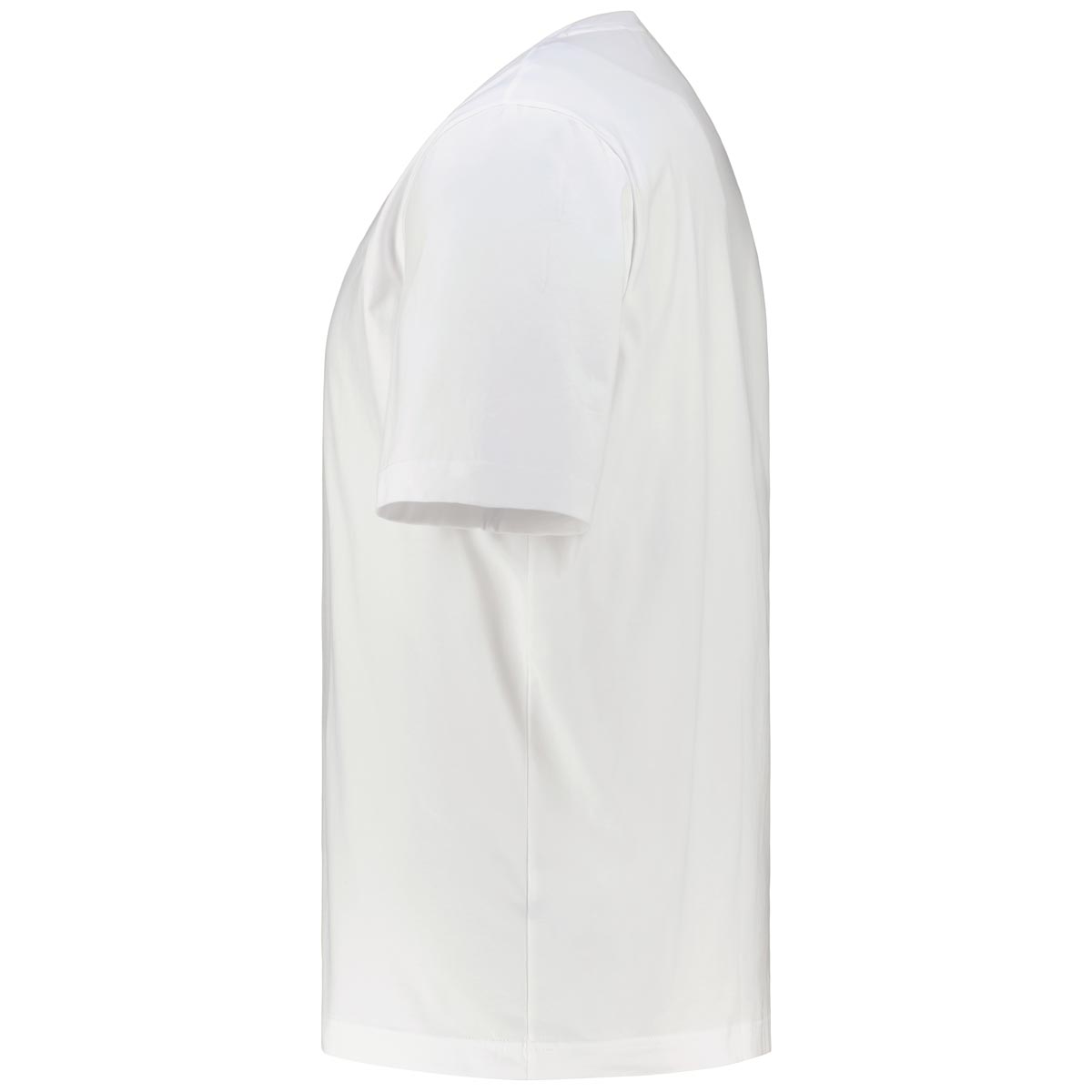 BOSS T-Shirt mit Elasthan weiß