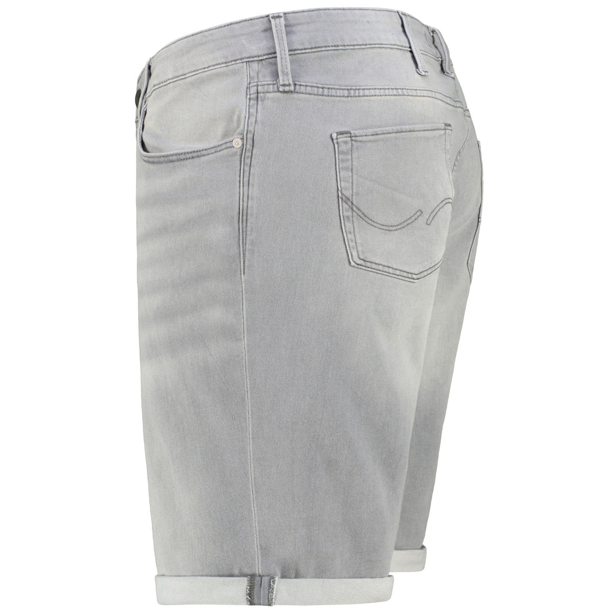 Jack&Jones Jeans-Shorts mit Stretch grau