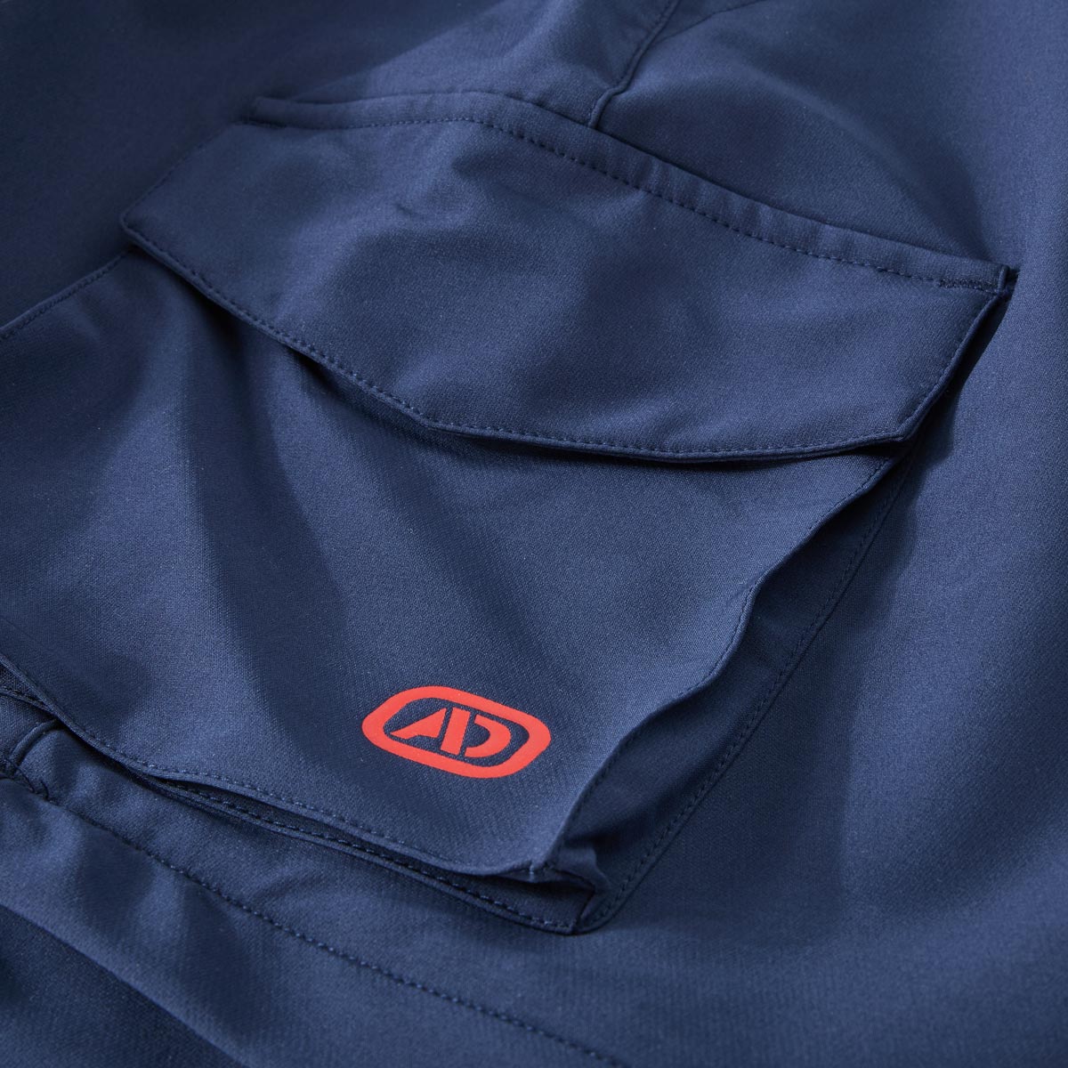 ADAMO Zipp-off Hose mit Cargo-Tasche dunkelblau