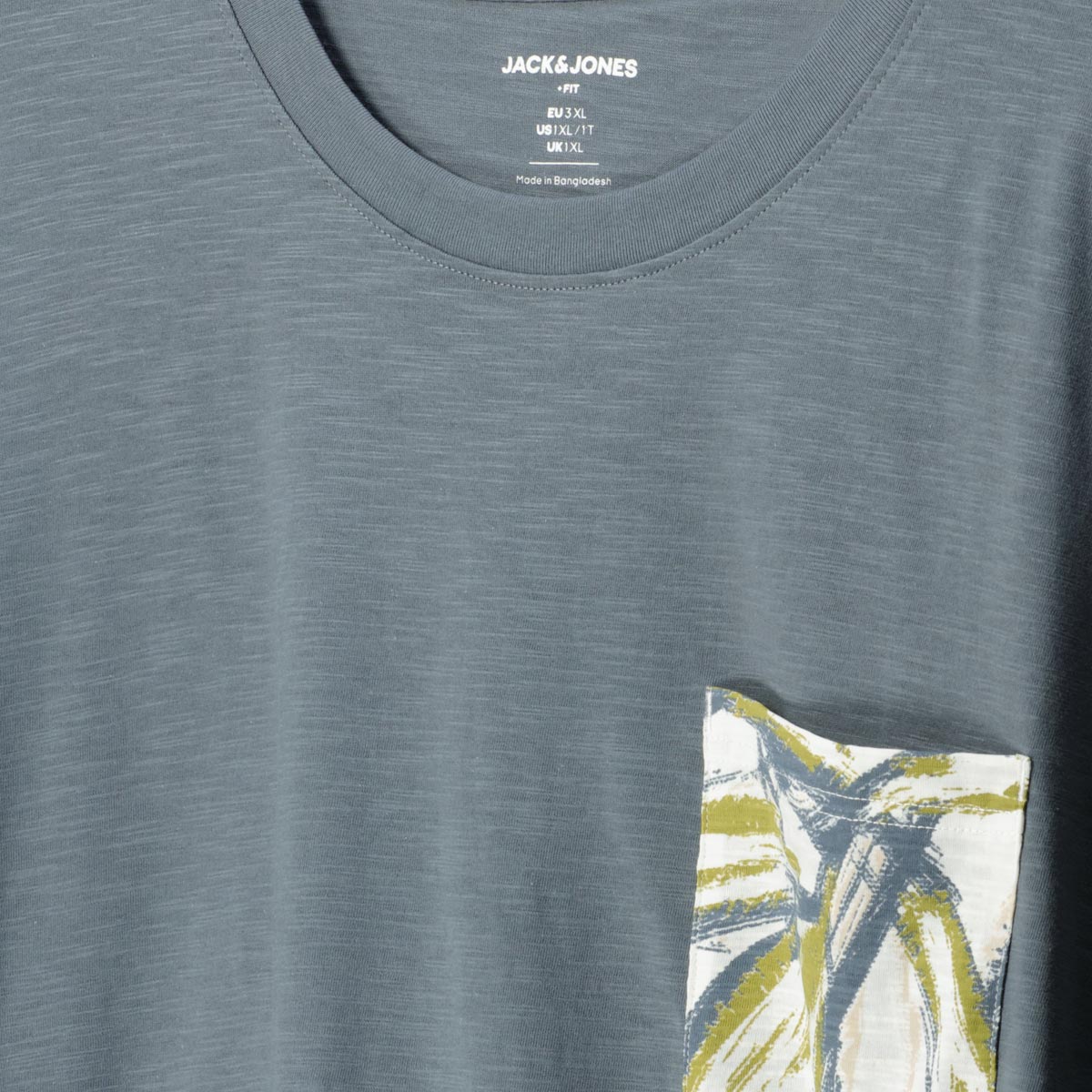 Jack&Jones T-Shirt mit Print grau