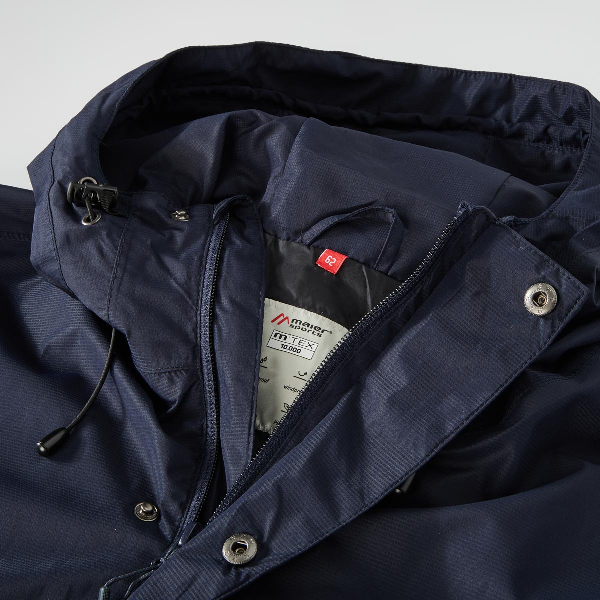 Maier Sports Funktionsjacke "Abbenstein M", wind- und wasserdicht dunkelblau