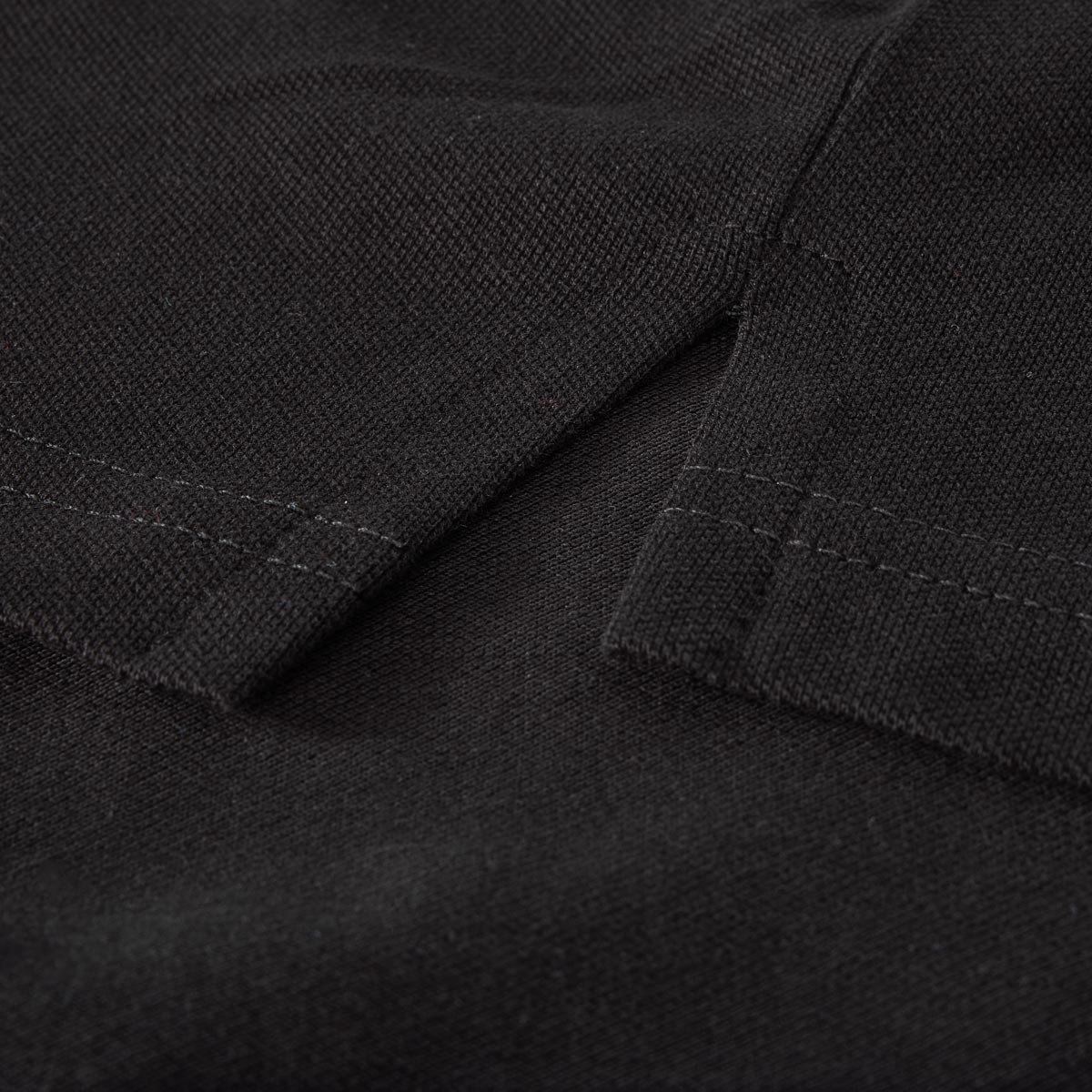 North Poloshirt mit Elasthan schwarz