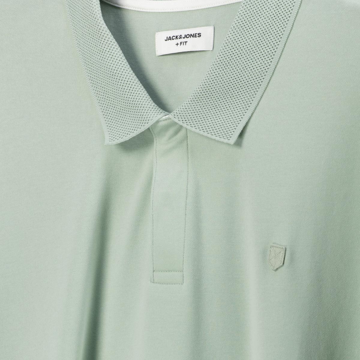Jack&Jones Poloshirt aus Biobaumwolle mint