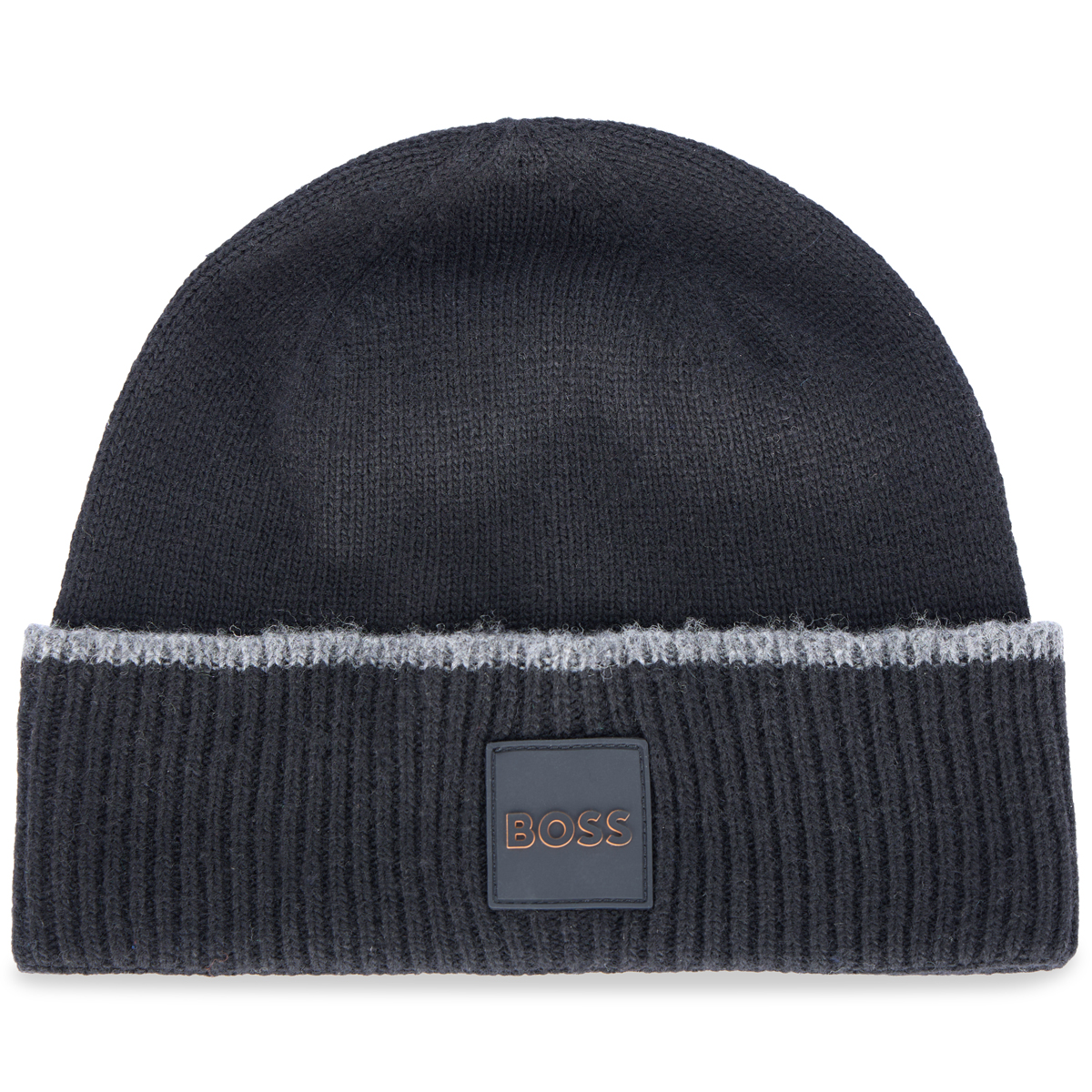 BOSS Geschenkbox mit Mütze und Schal im Set schwarz