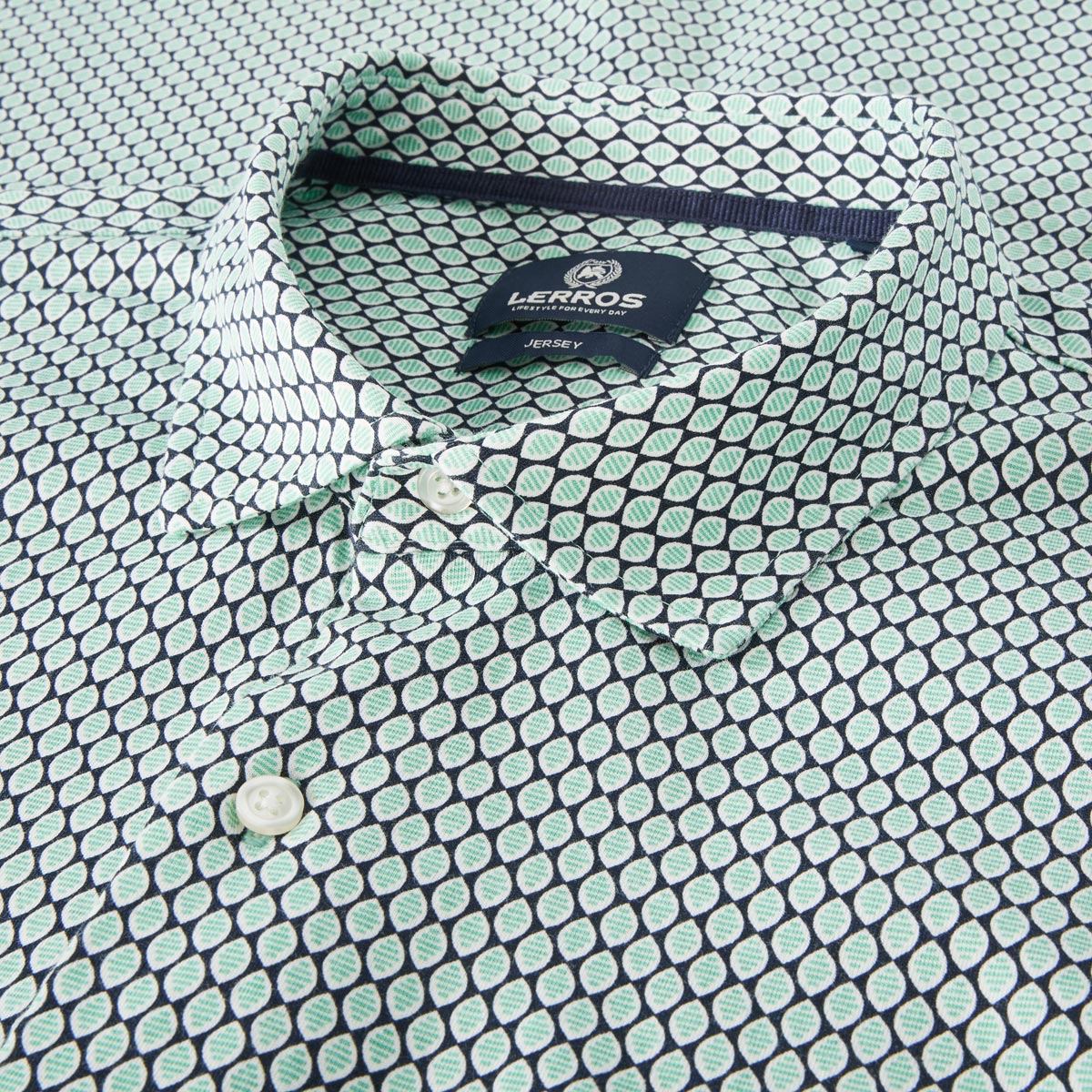 Lerros Freizeithemd mit Stretch mint