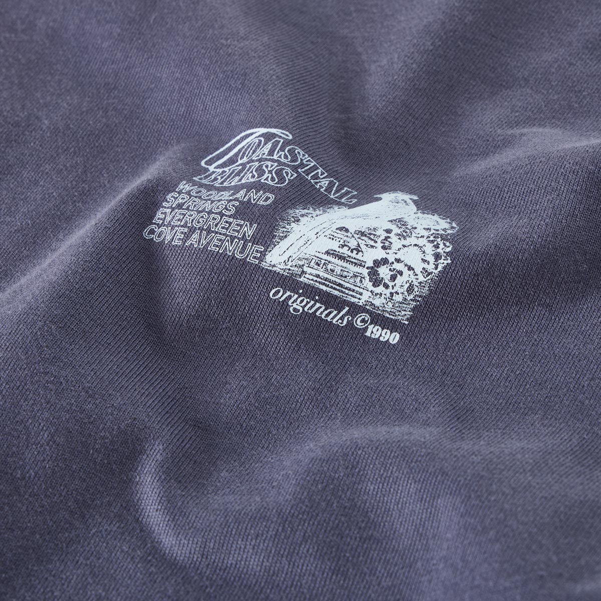 Jack&Jones T-Shirt mit Rückenprint grau