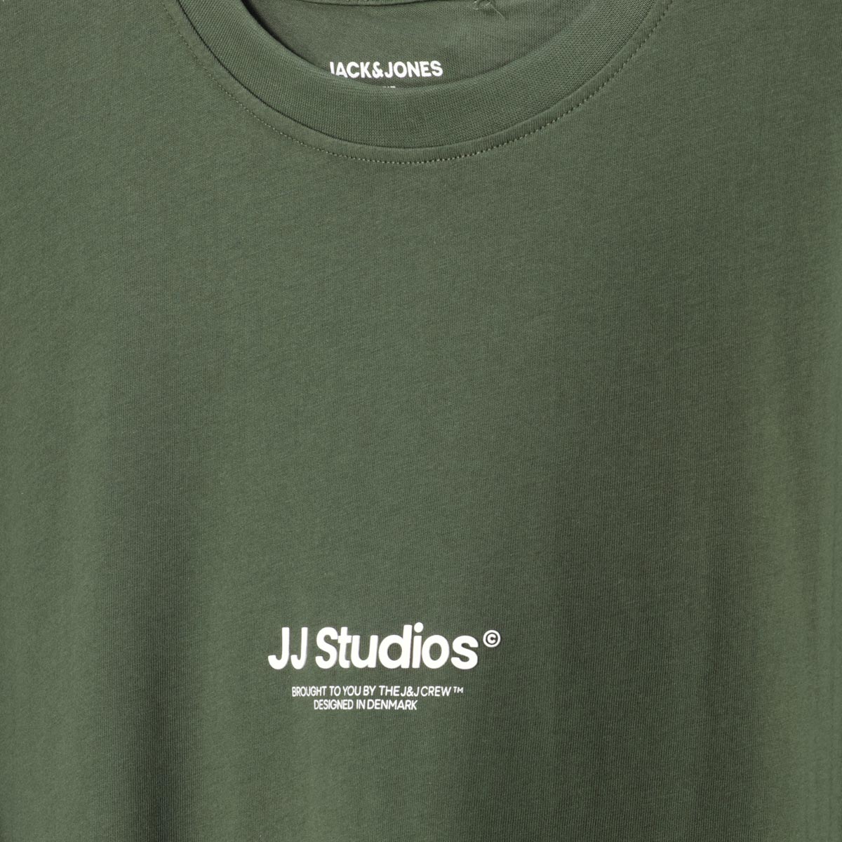 Jack&Jones T-Shirt aus Biobaumwolle grün