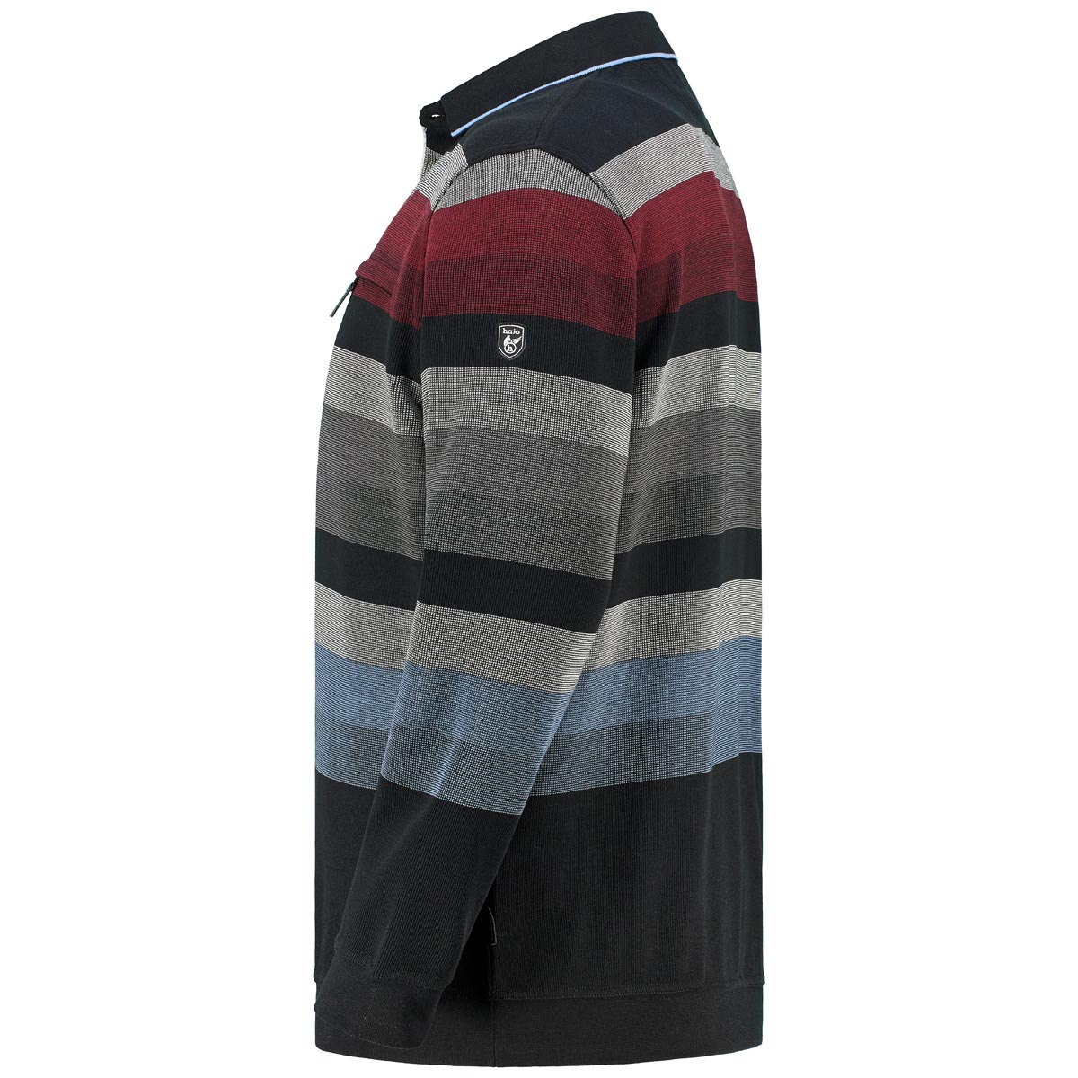 Hajo Polopullover "Stay Fresh", bügelfrei beere