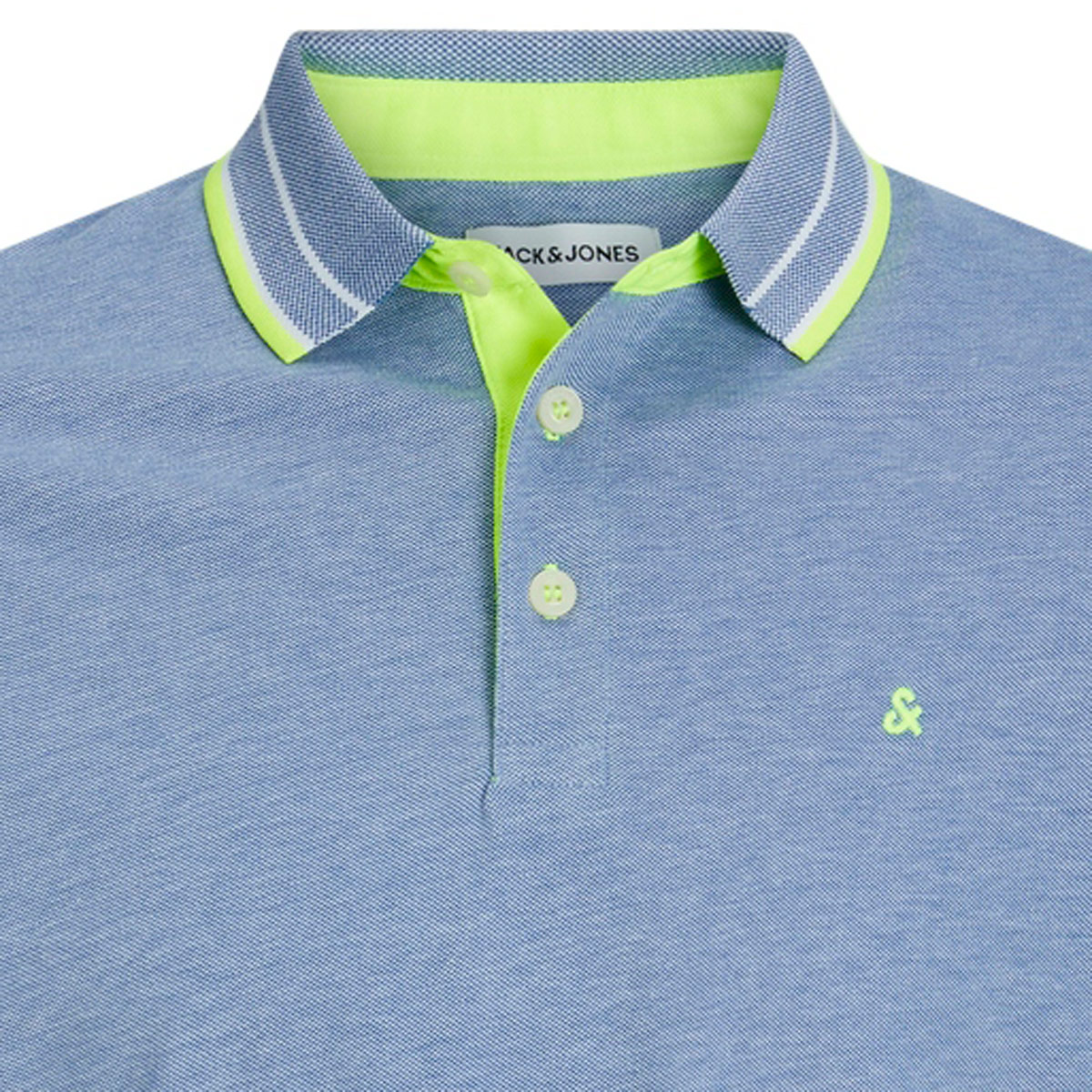 Jack&Jones Poloshirt mit Kontrastdetails blau Jack&Jones Poloshirt mit Kontrastdetails blau