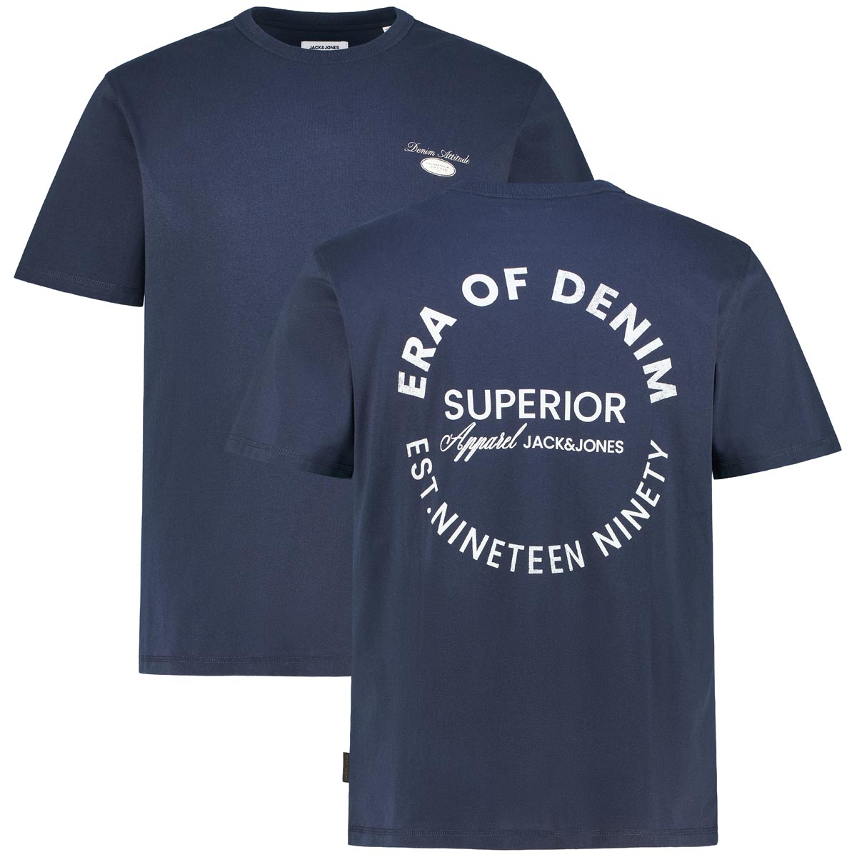 T-Shirt mit Print auf Vorder- und Rückseite