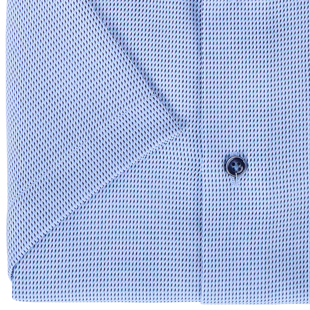 CASA MODA Businesshemd, kurzarm, bügelfrei blau