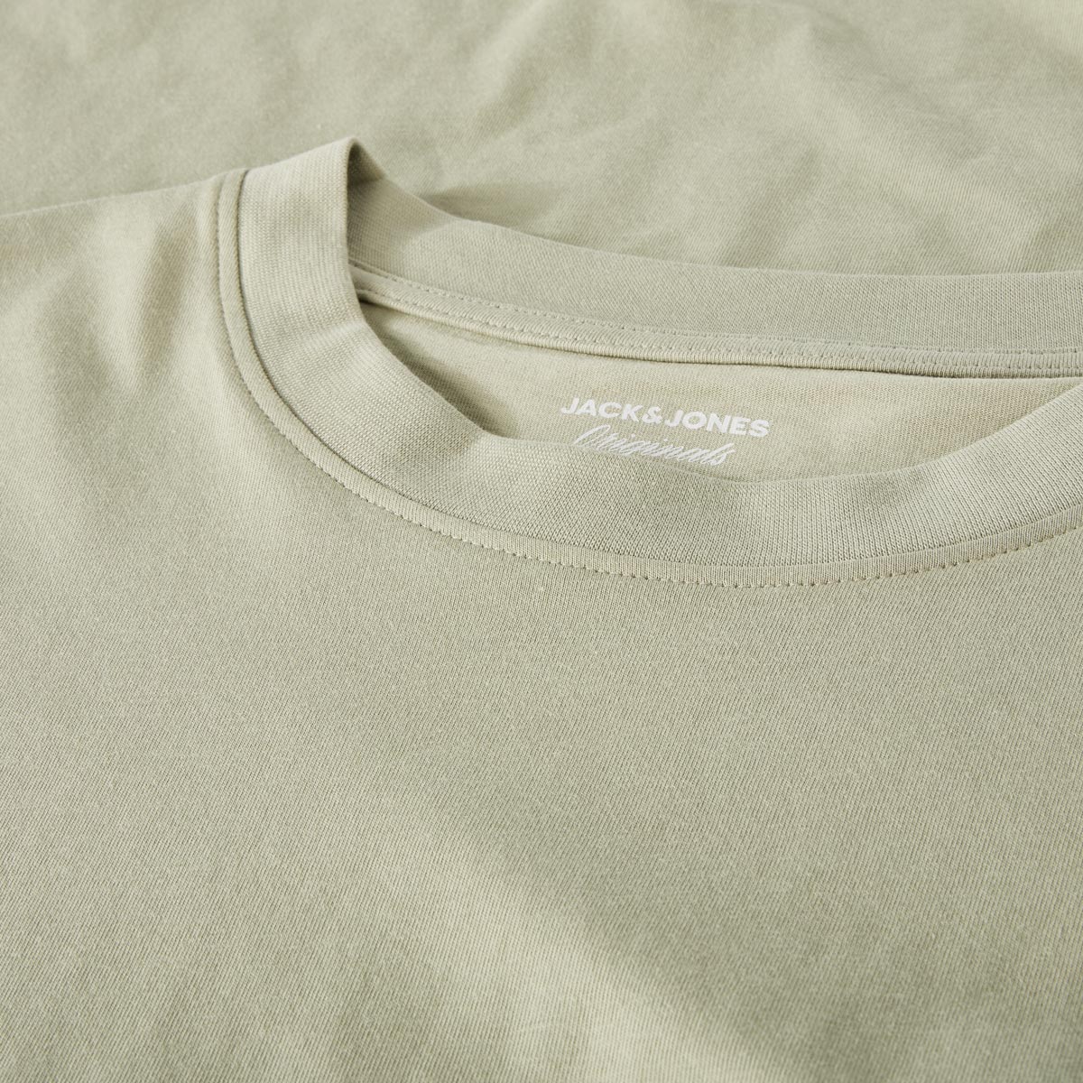 Jack&Jones T-Shirt mit Motiv-Print Farbe oliv Größe: 7XL günstig online kaufen