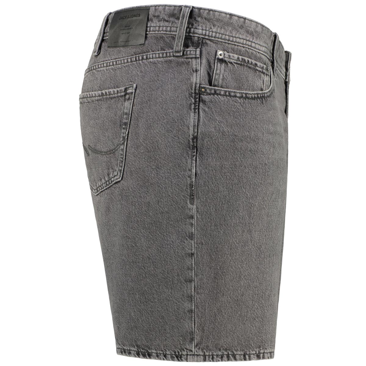 Jack&Jones Jeans-Shorts im 5-Pocket Stil schwarz