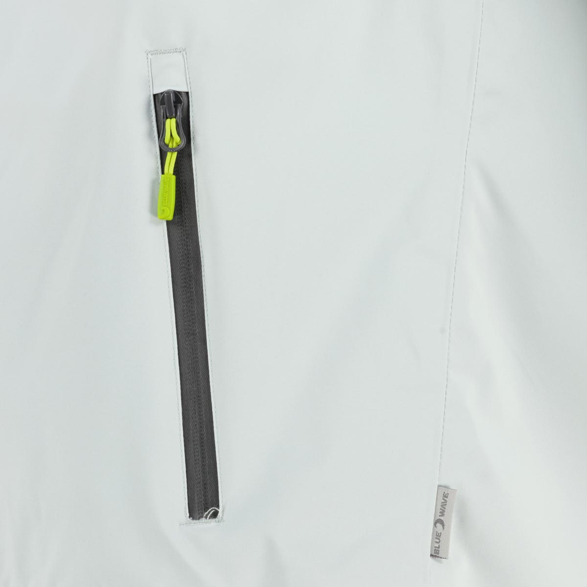 Blue Wave Wattierte Funktionsjacke mit Kontrastdetails, winddicht und schnelltrocknend grau